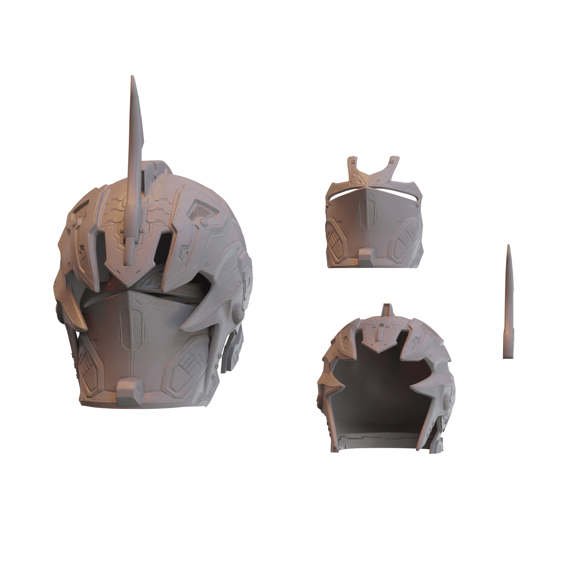 First Descendant Ultimate Lepic Helmet 3d model