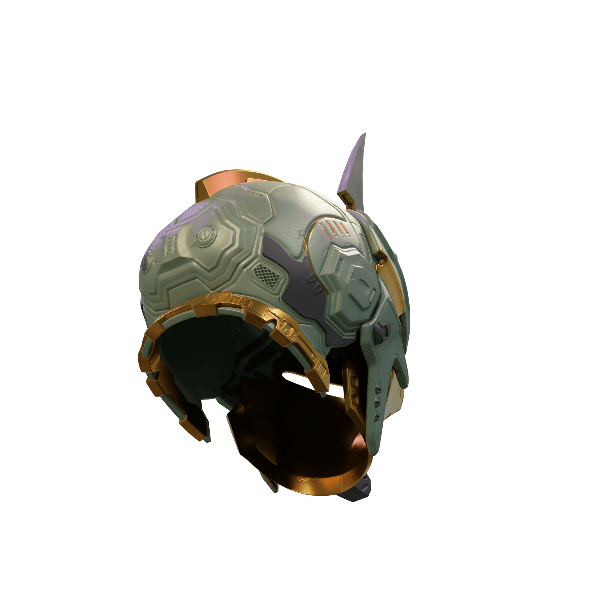 First Descendant Ultimate Lepic Helmet 3d model