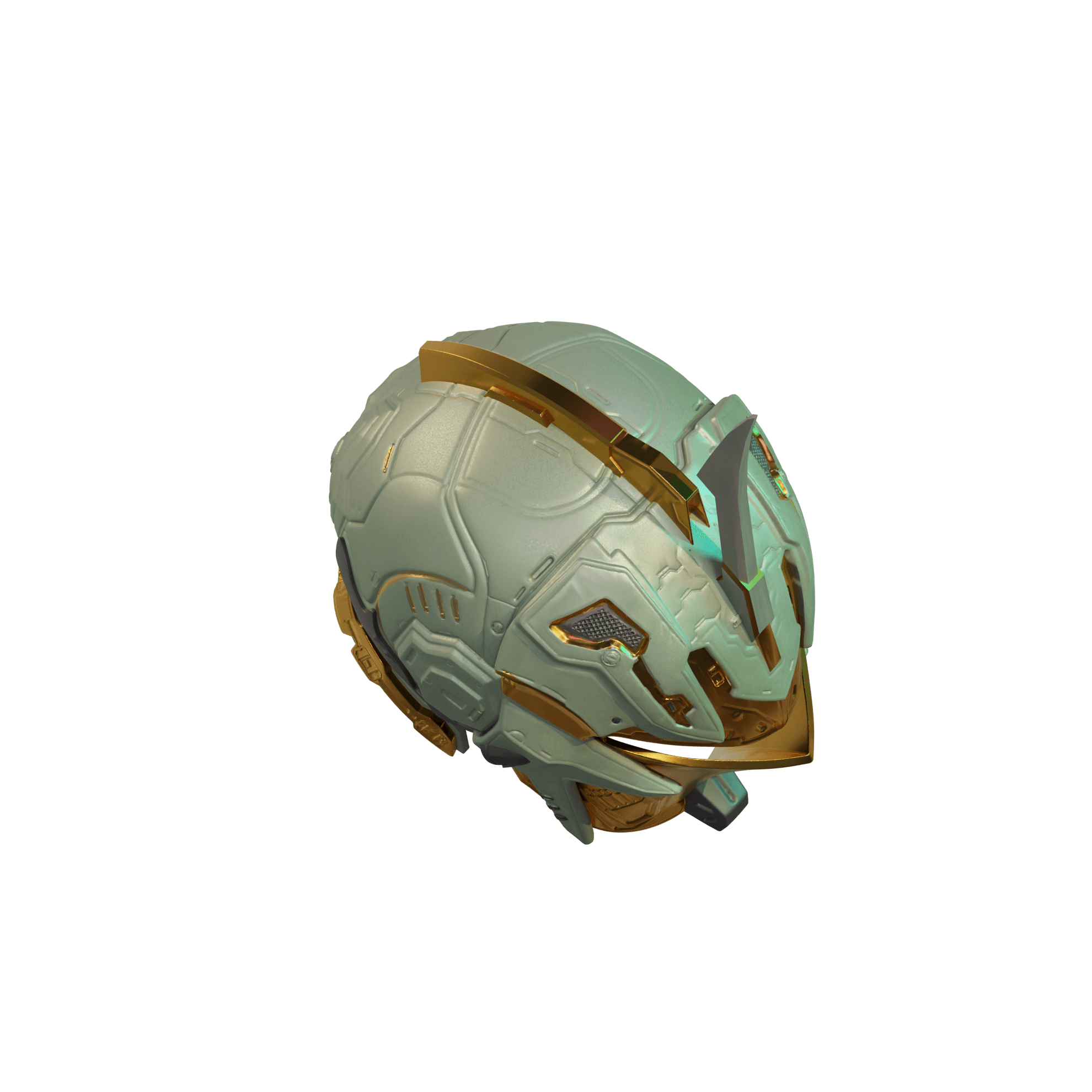 First Descendant Ultimate Lepic Helmet 3d model