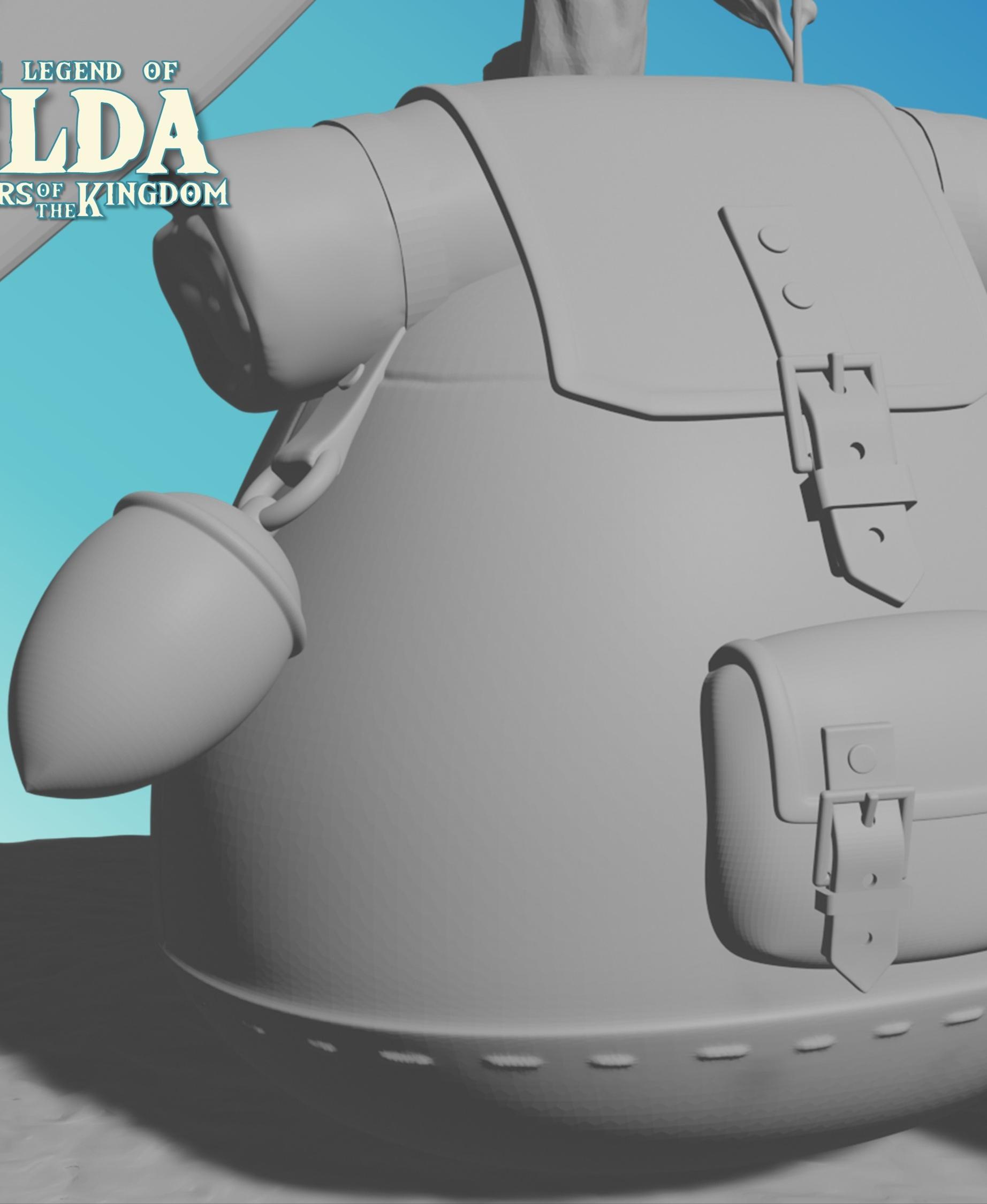 Korok Diorama - Zelda Tears of the Kingdom 3d model