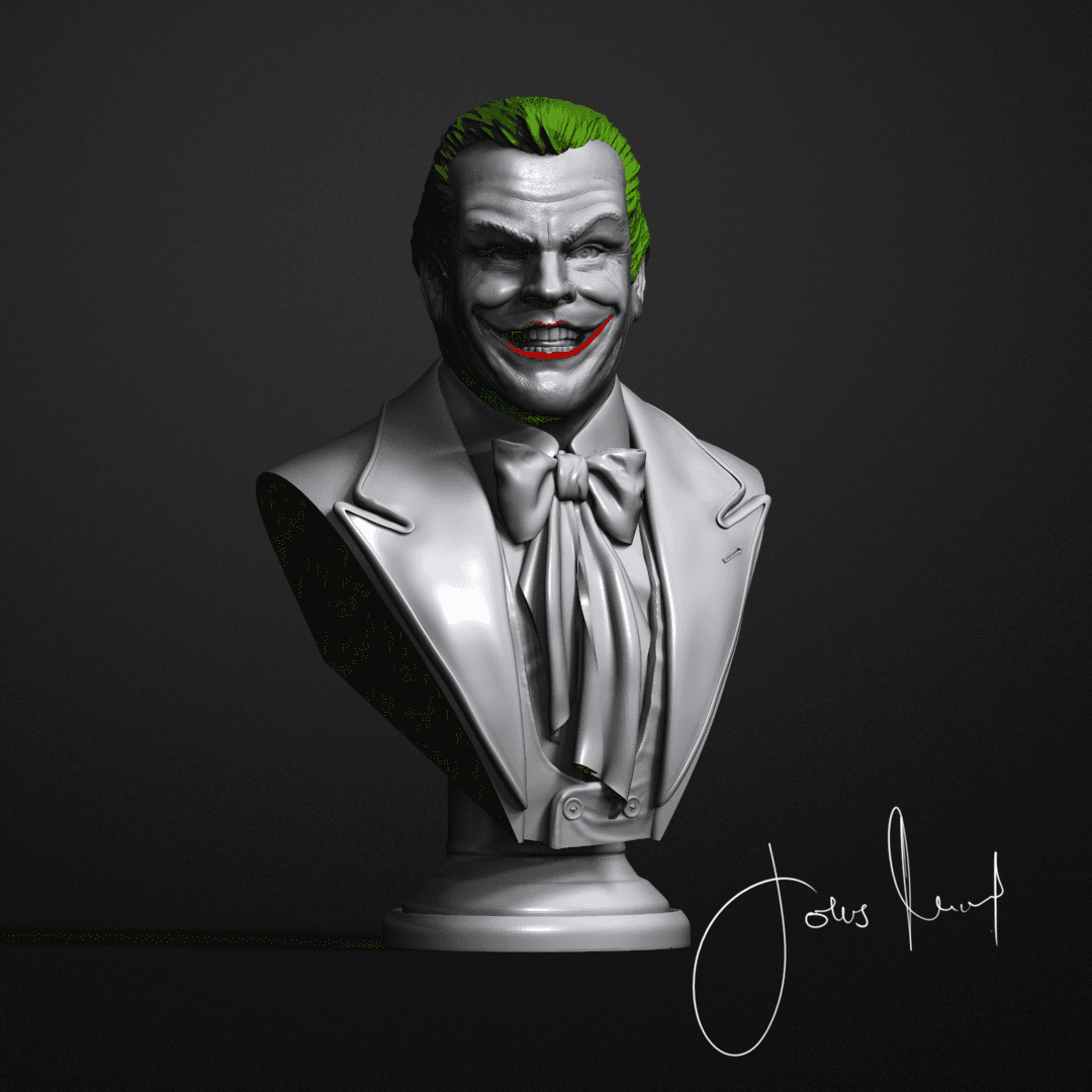 Joker (Tim Burton Version) (Pre 3d model