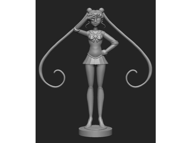 Sailor Moon 3d model
