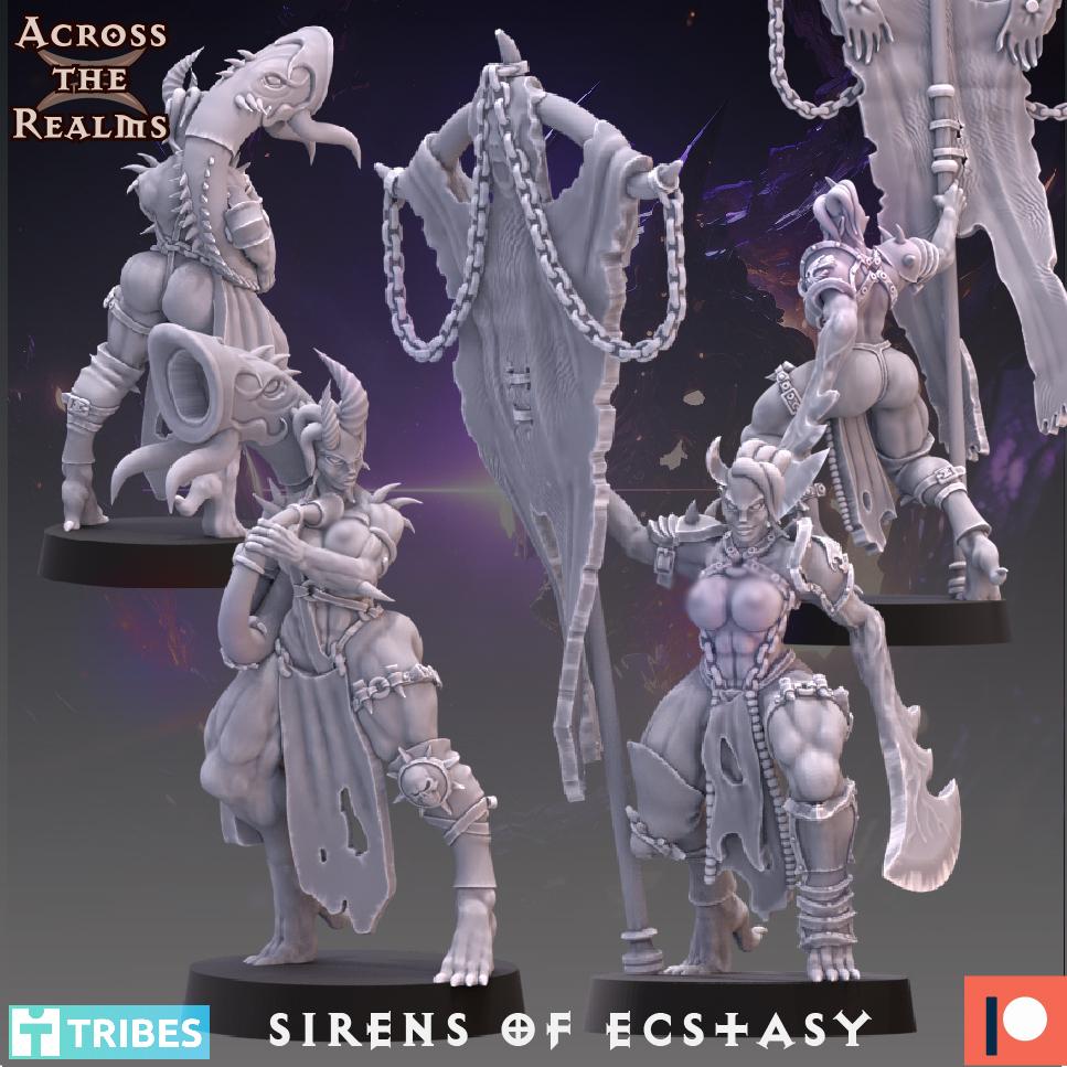 Sirens of Ecstasy 3d model