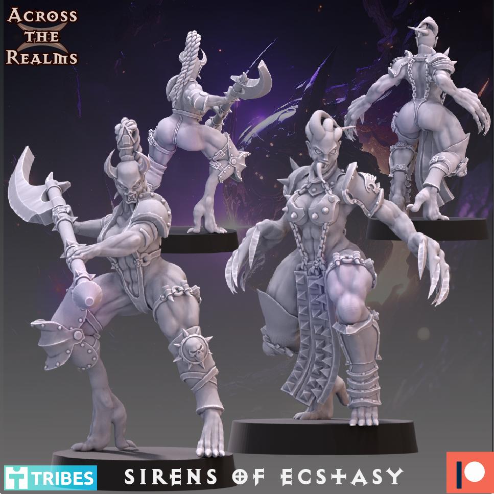 Sirens of Ecstasy 3d model