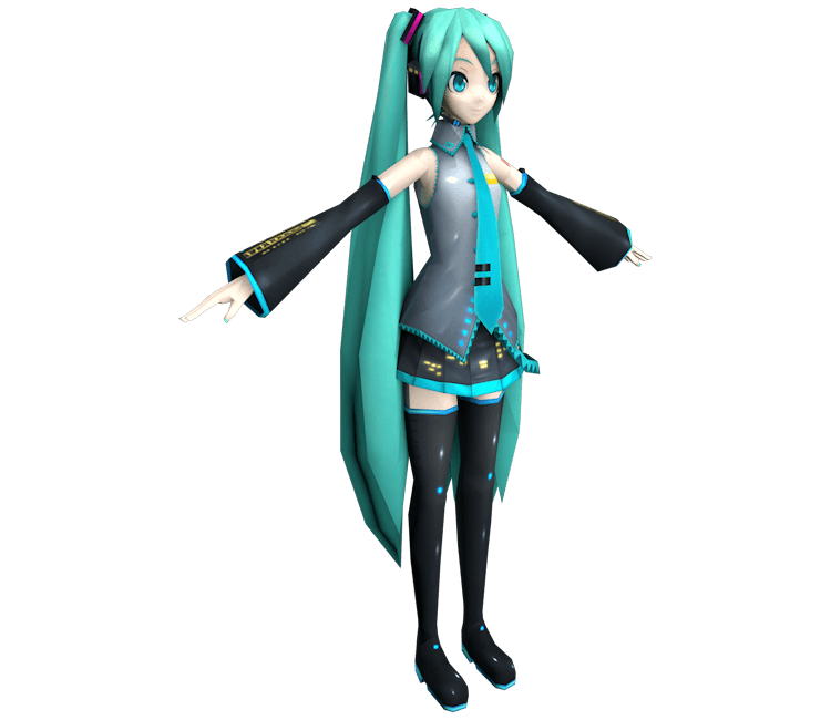 Hatsune Miku 3d model