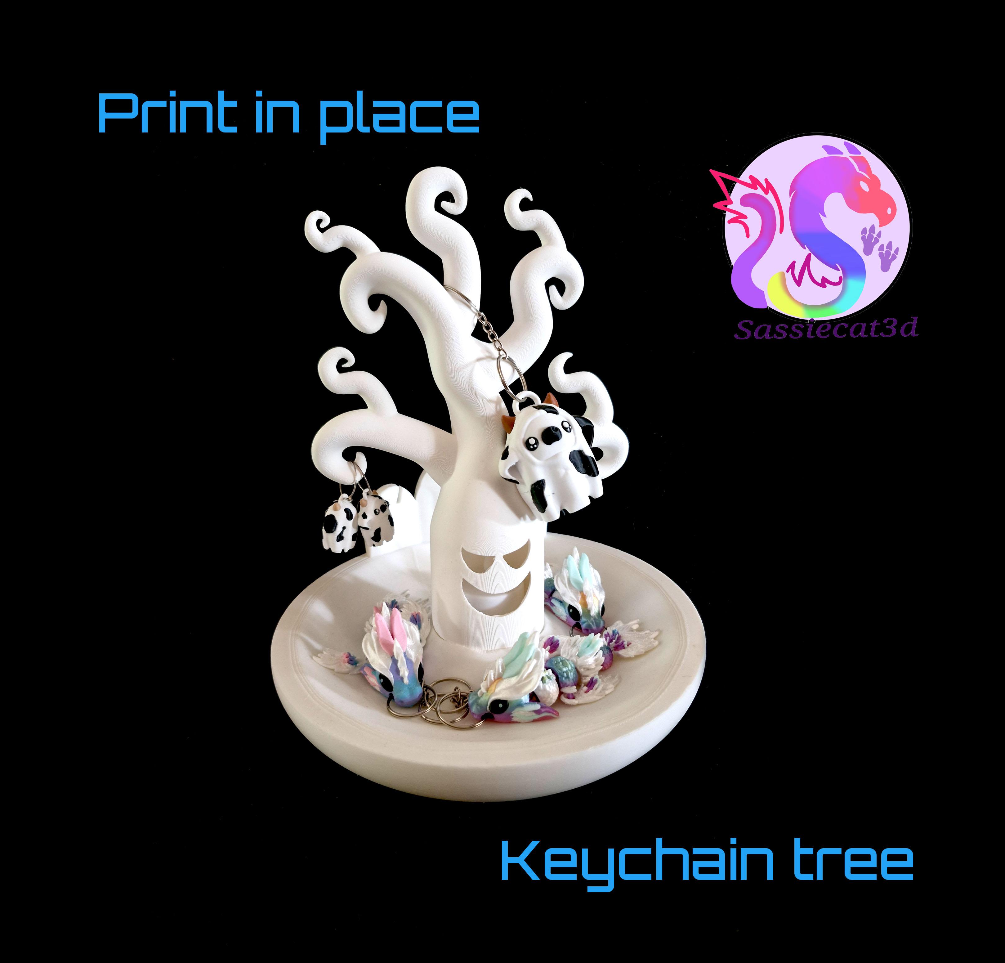 Halloween Keychain Tree *Personal use* 3d model