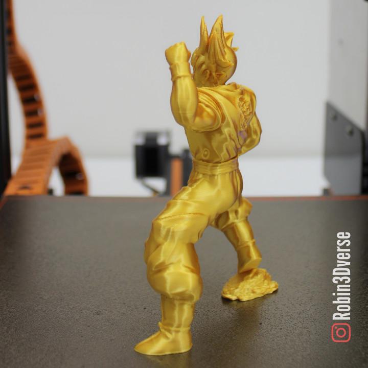 Goku Fight Pose Support Free Remix - Timelapse: https://youtu.be/Gjr3EY0II_s - 3d model
