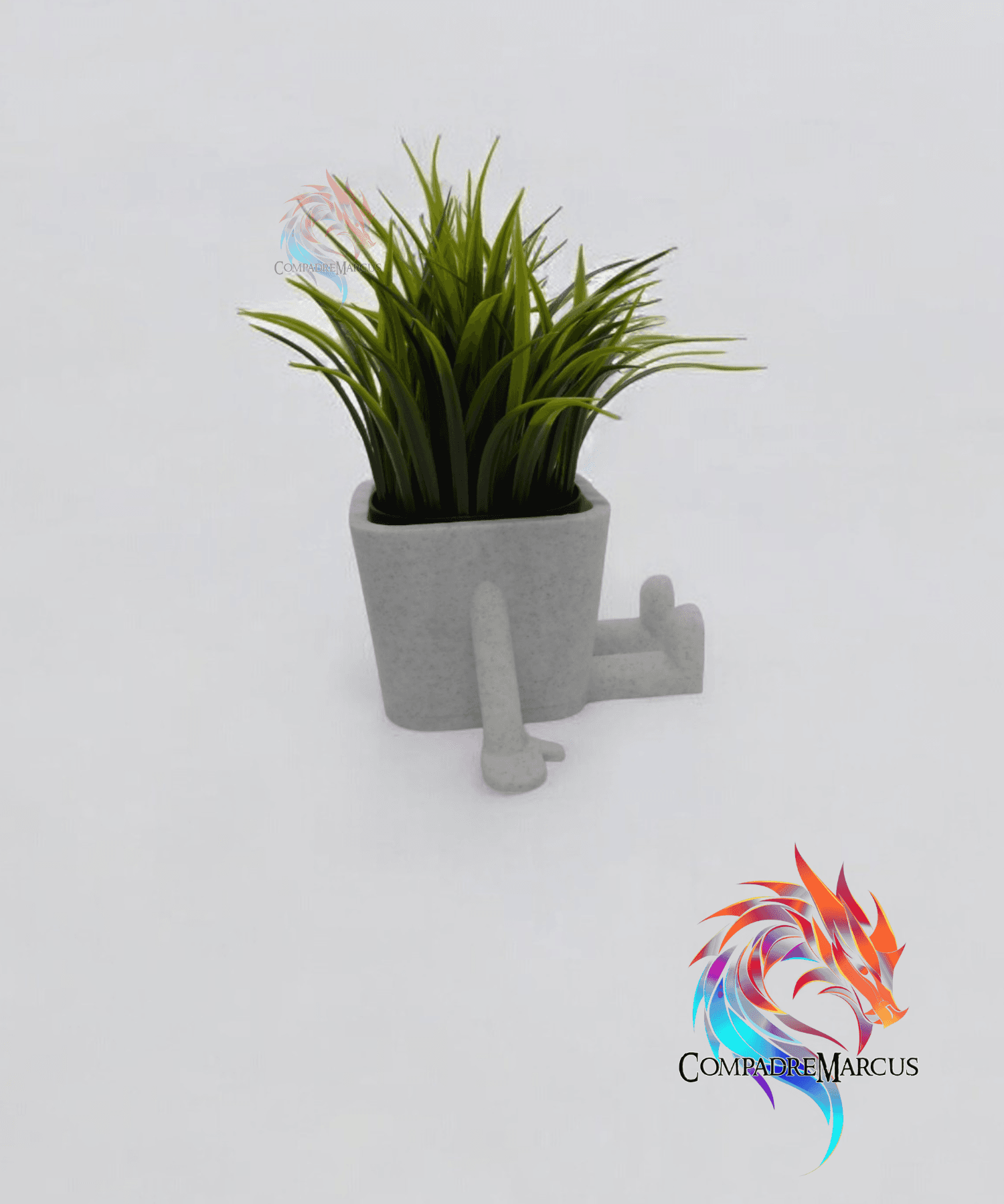 Smiling planters / set of 3 / no supports / 3mf included 3d model