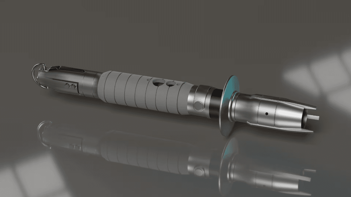 Shin Hati's Lightsaber  3d model