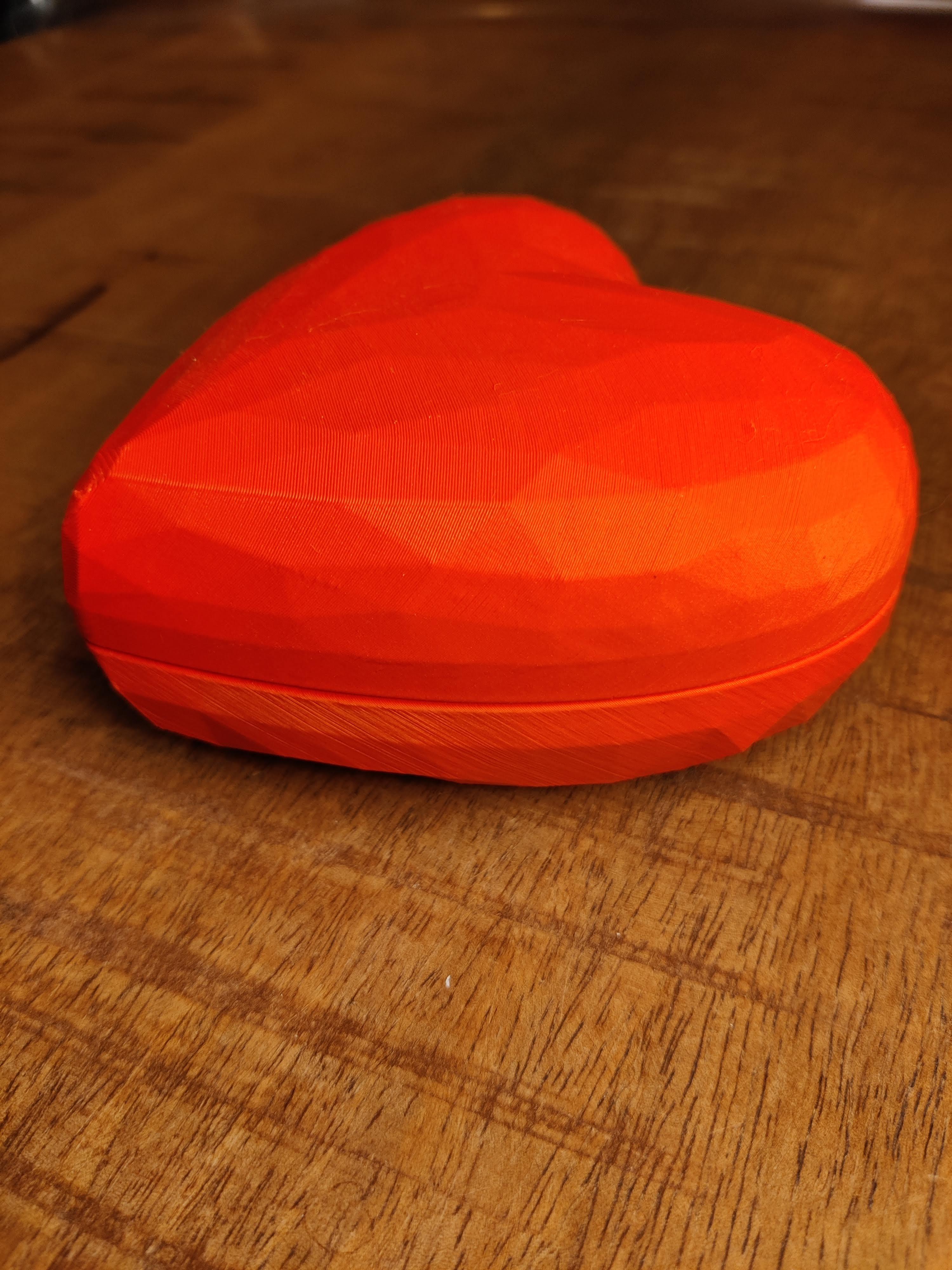 Low Poly Valentine Box 3d model