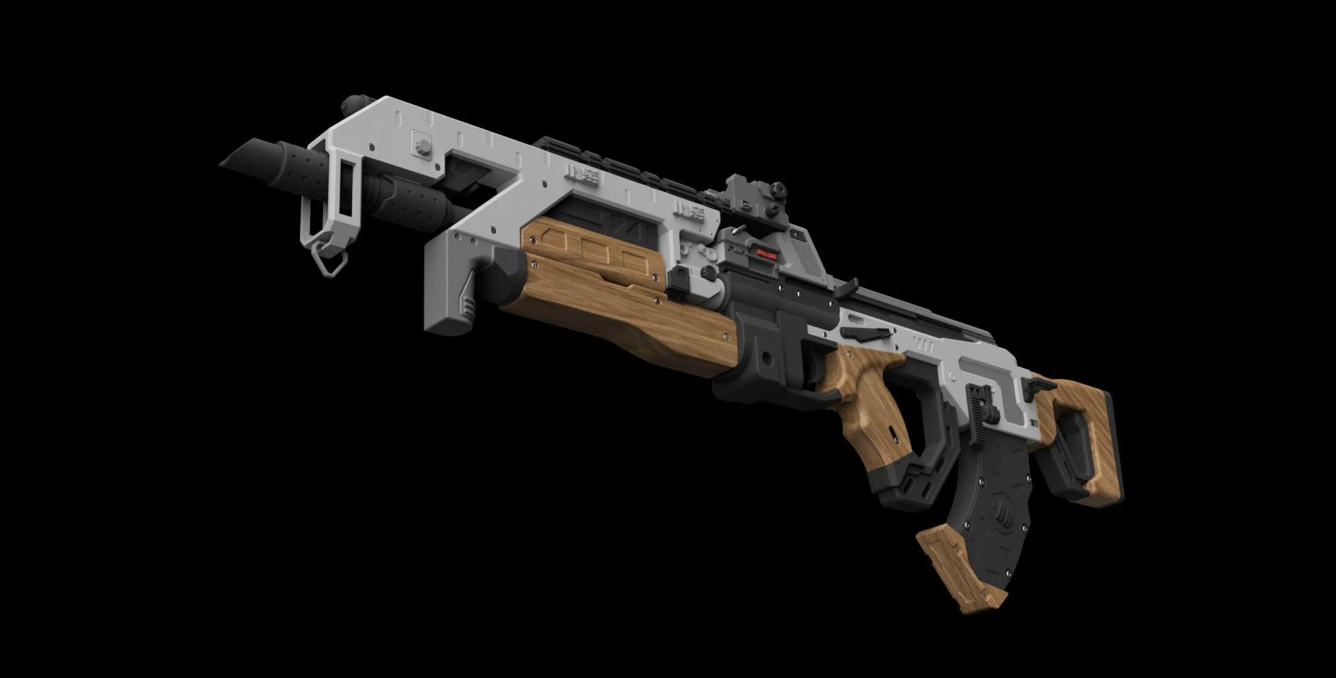 APEX LEGENDS V47 Flatline 3d model