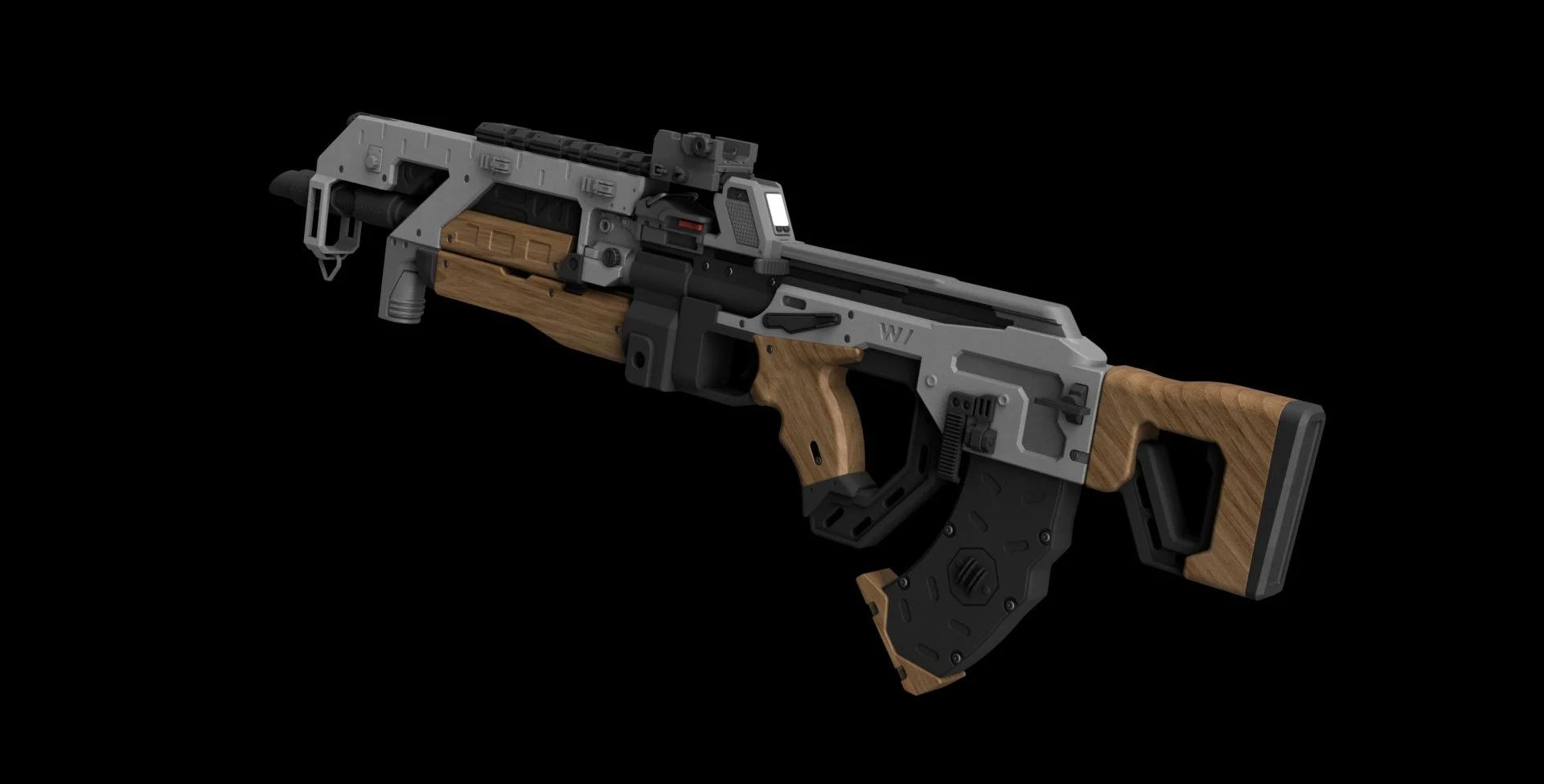 APEX LEGENDS V47 Flatline 3d model