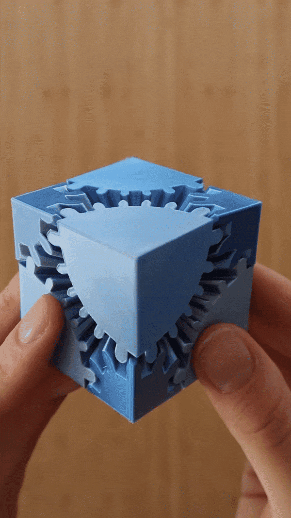 Gear Cube 3d model