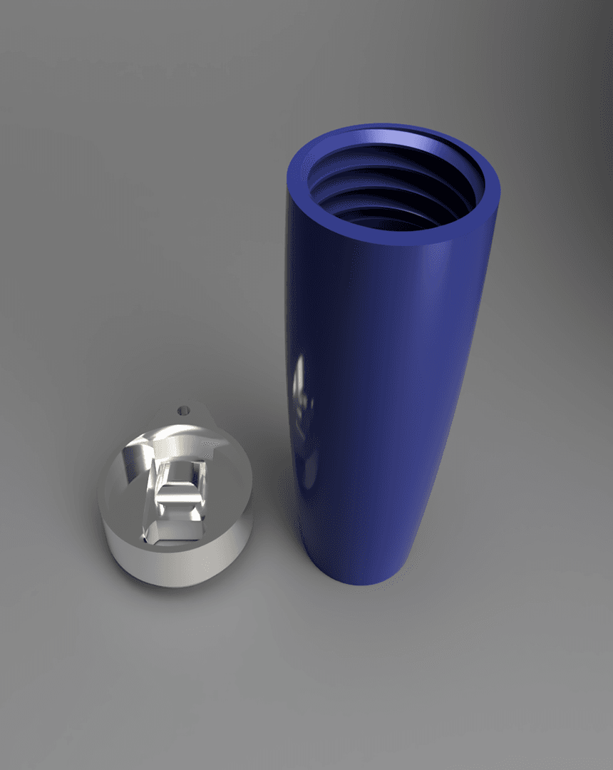"YETI" 20 oz cup Keychain 3d model