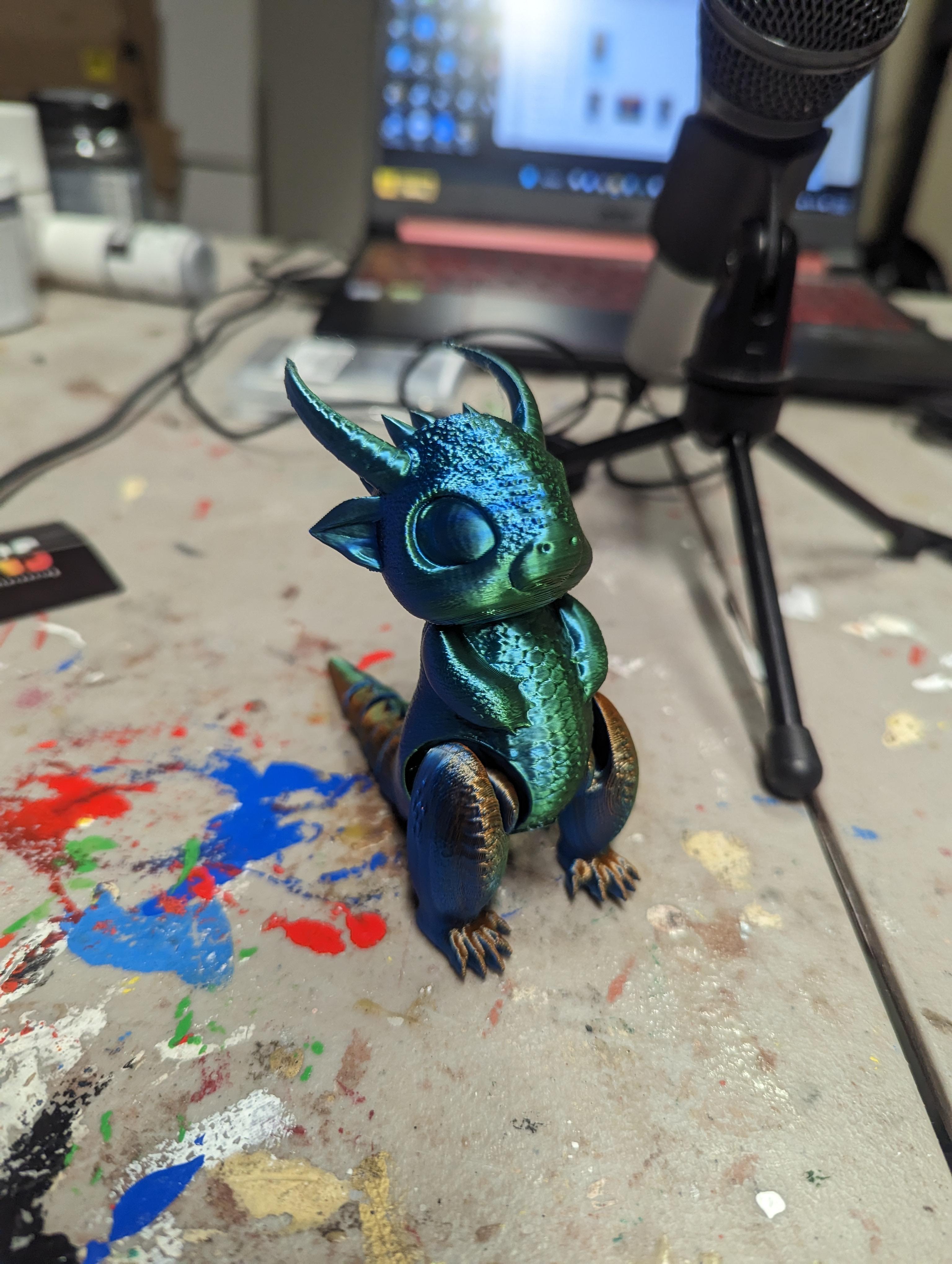 Baby Dragons 3d model