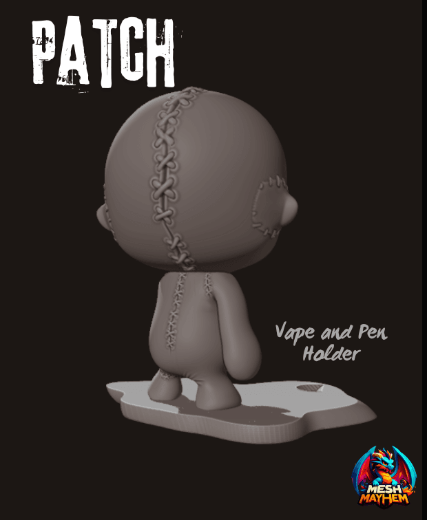 Chibi Vape Holder 3d model