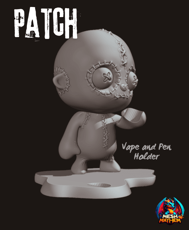 Chibi Vape Holder 3d model