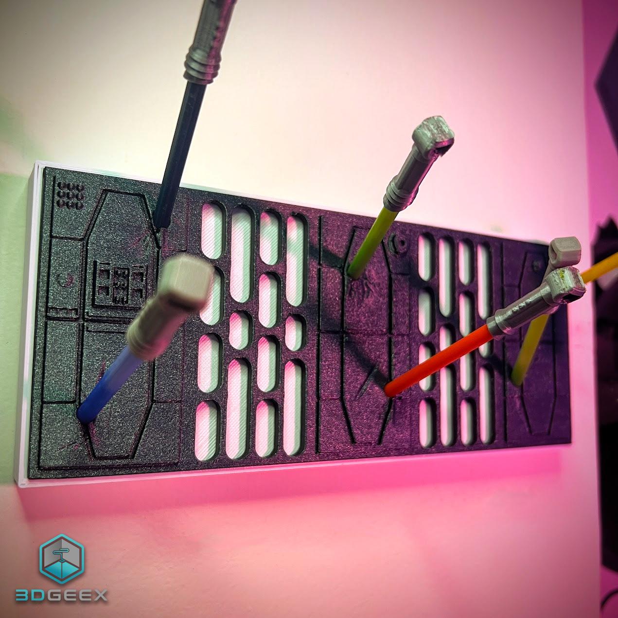 Lightsabers Hanger 3d model