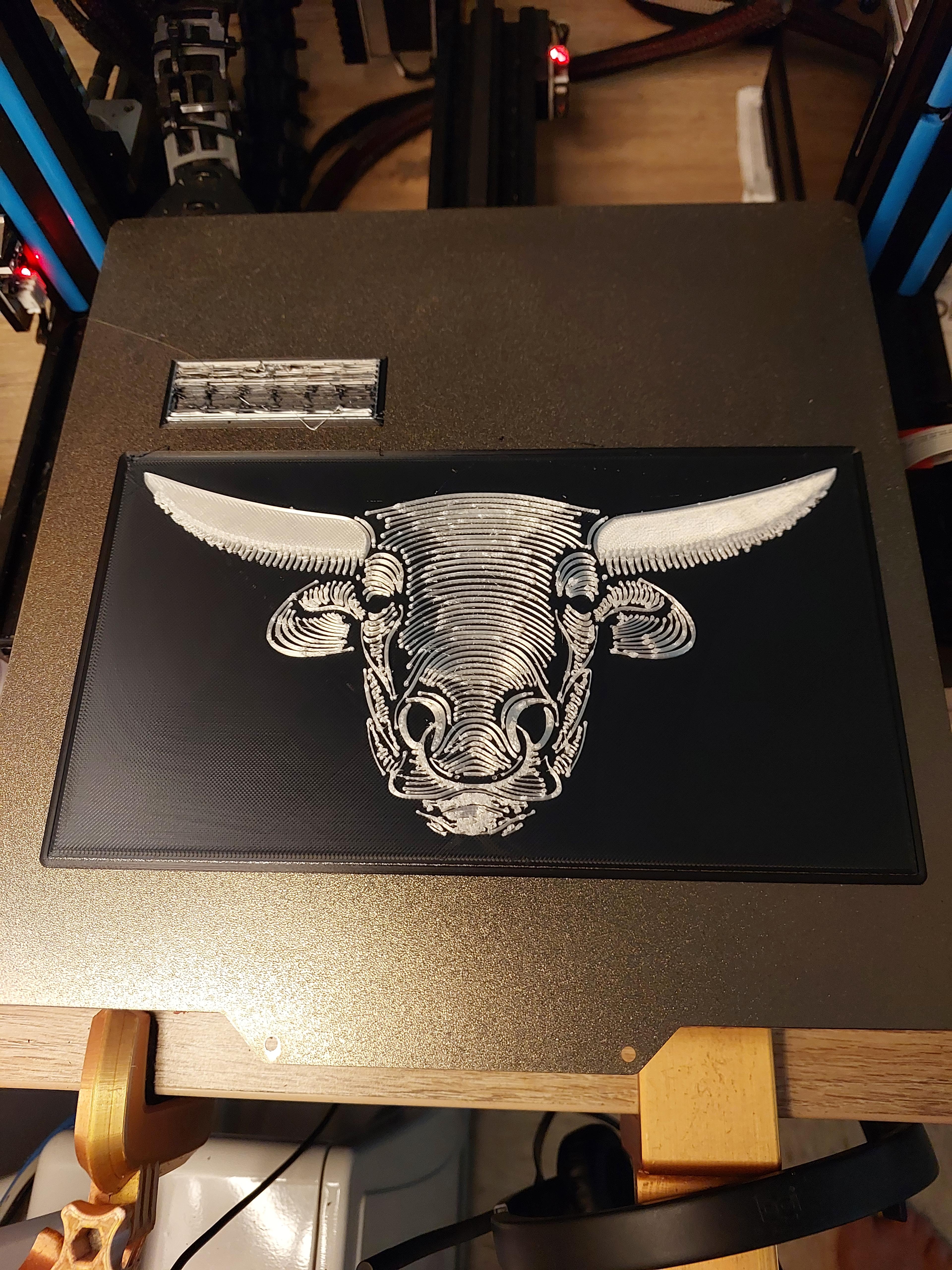 Bull Portrait 1 3d model