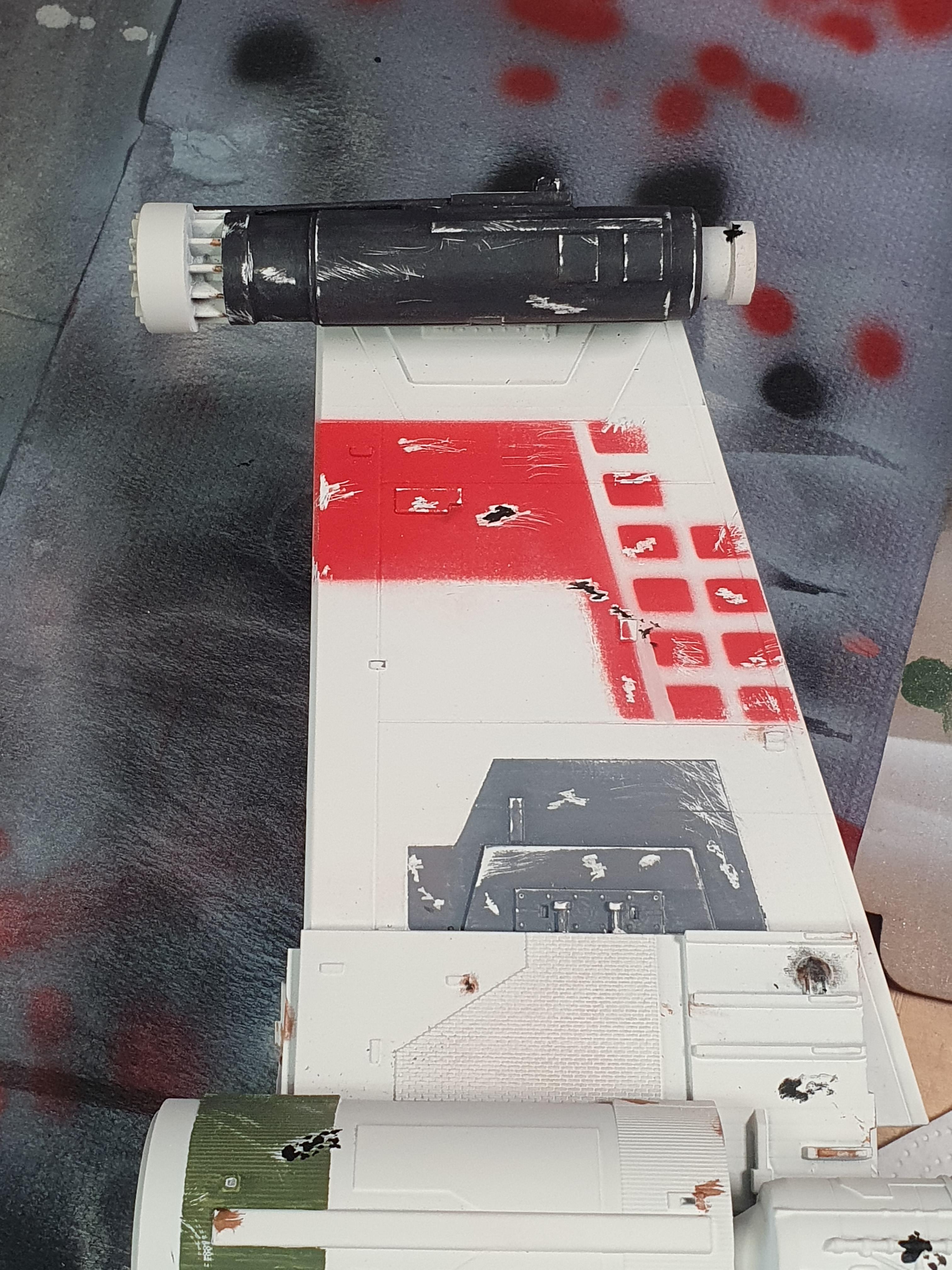 Call Sign Markings Template for X-Wings 3d model