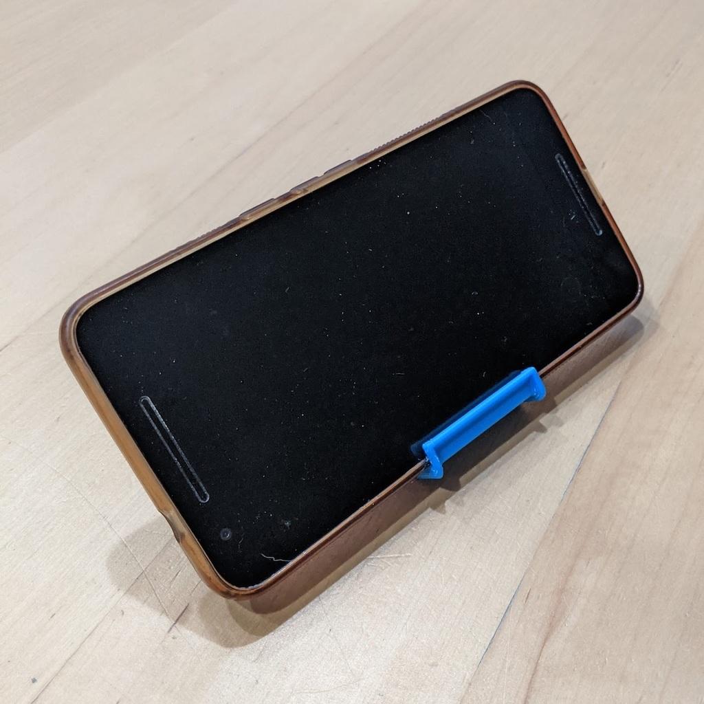 Simple Phone Stand (15 cents of filament) 3d model