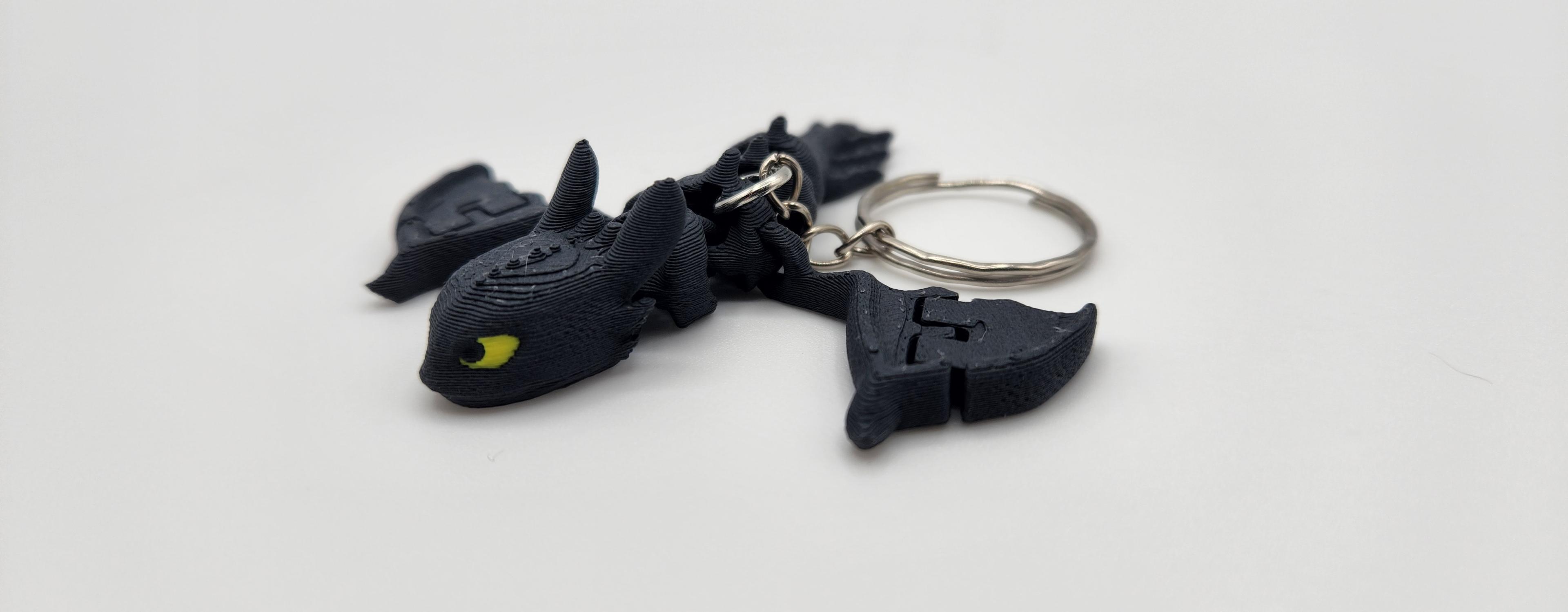 BABY FLEXI TOOTHLESS KEYCHAIN 3d model