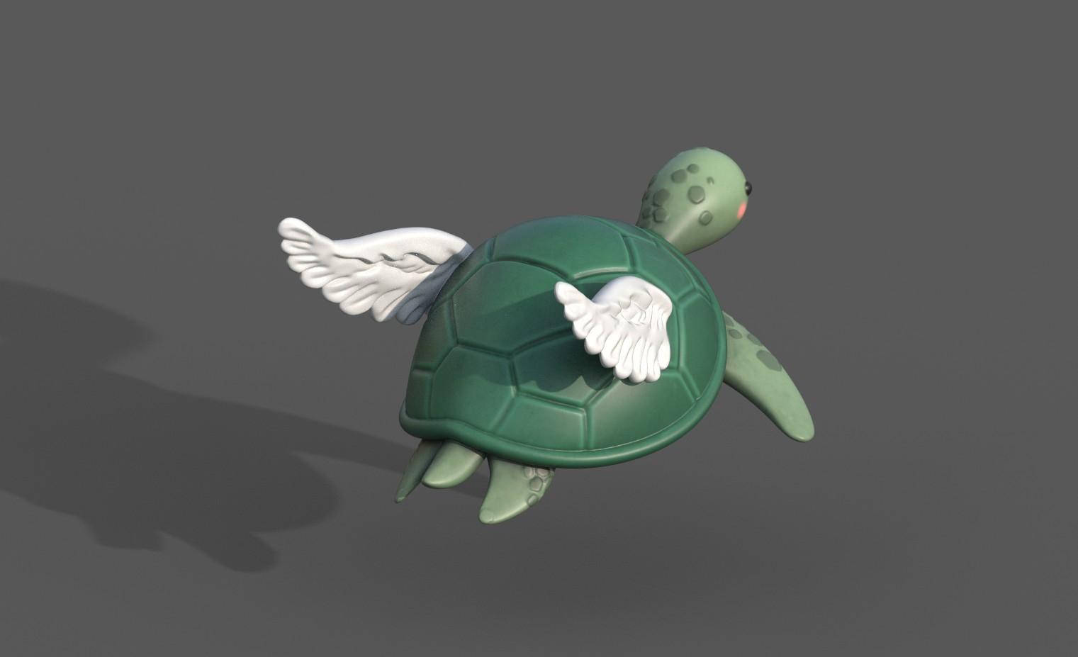 Turtle Dove 3d model