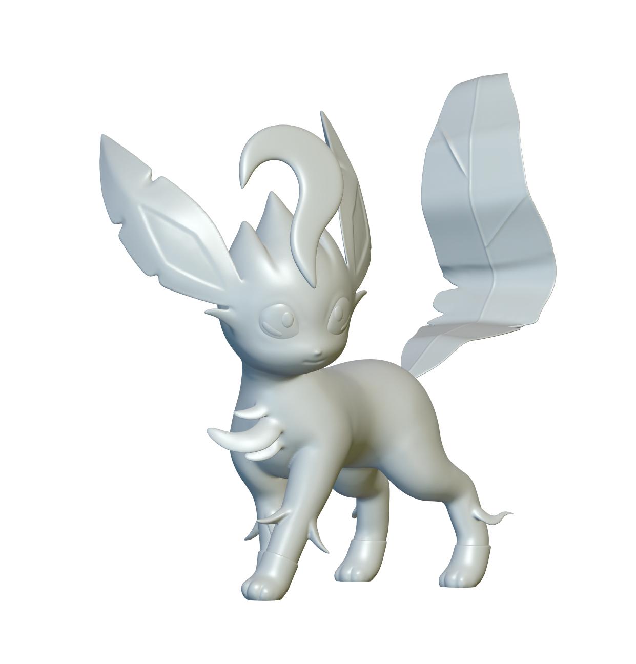 Leafeon Pokemon #470 3d model