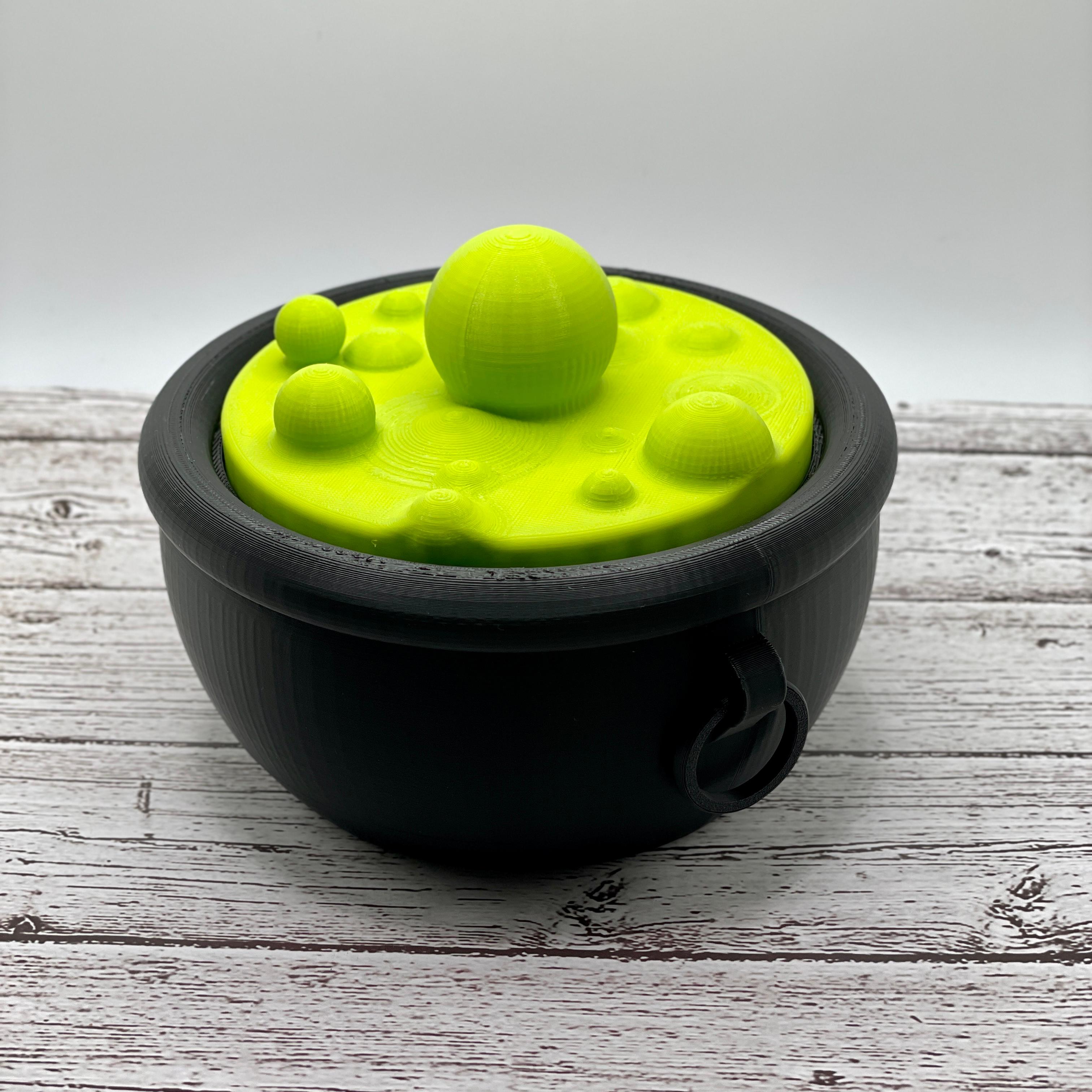 Witch Cauldron Candy Jar 3d model