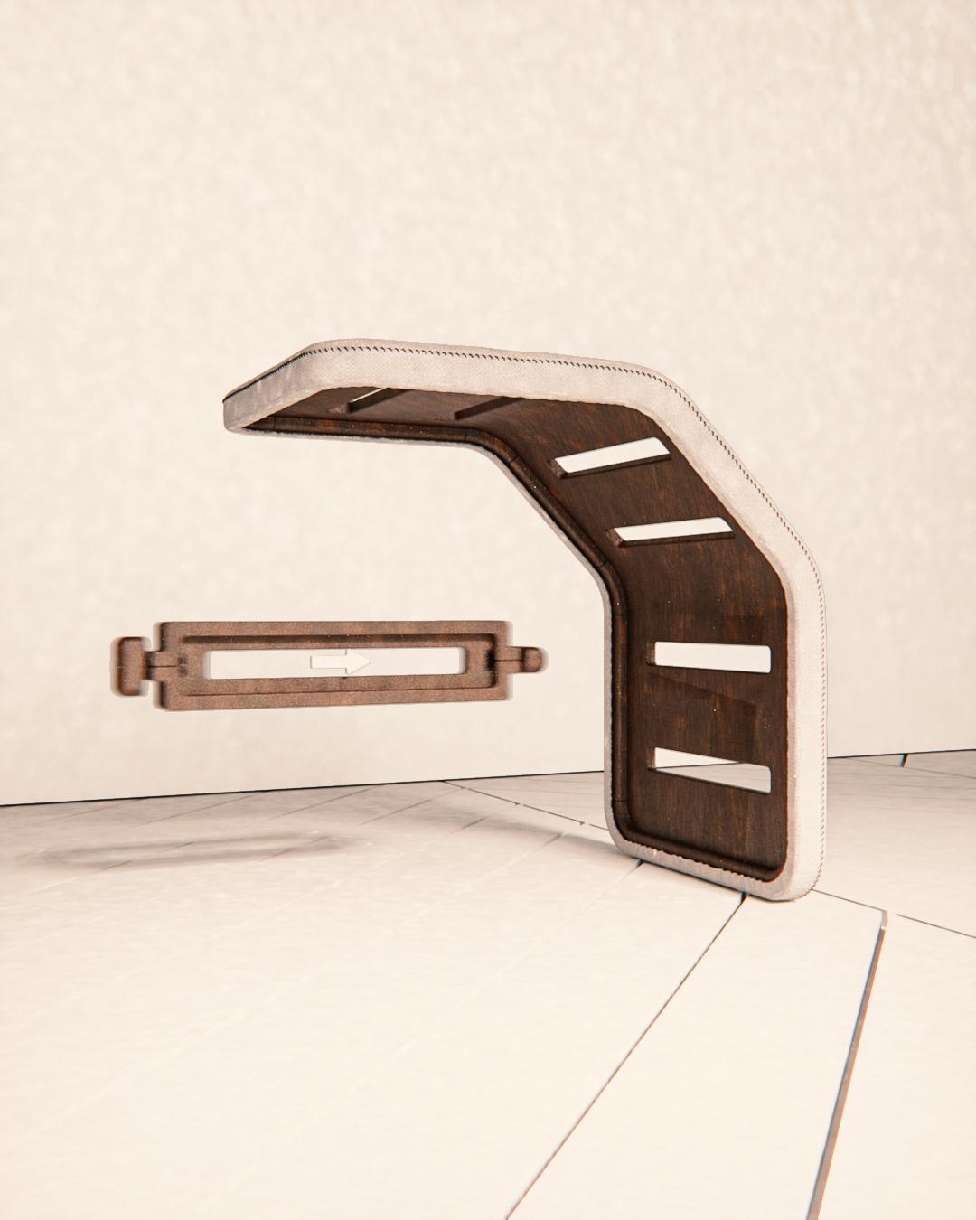 Daneman - A Modular Furniture System 3d model