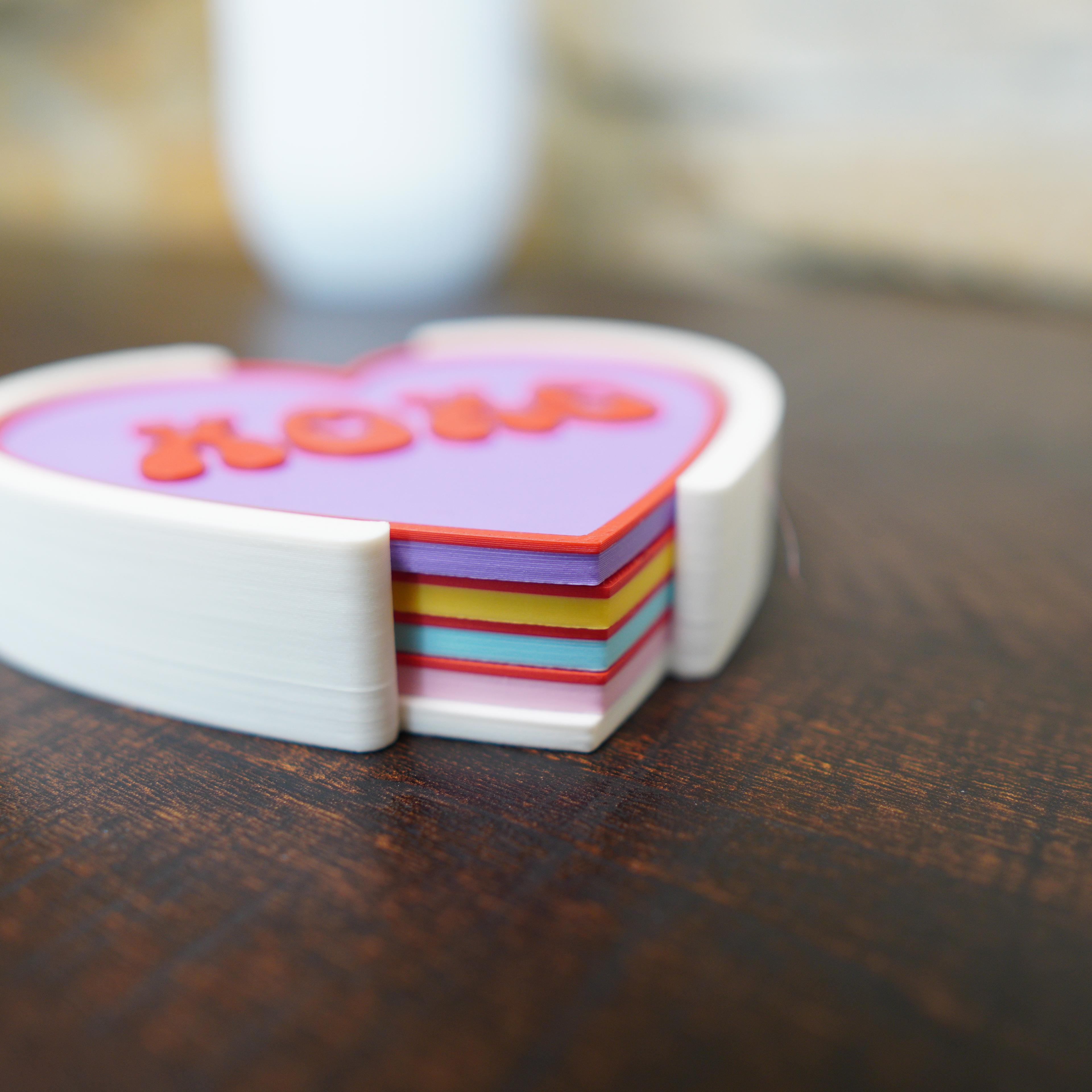 Valentine's Day Drink Coasters 3d model