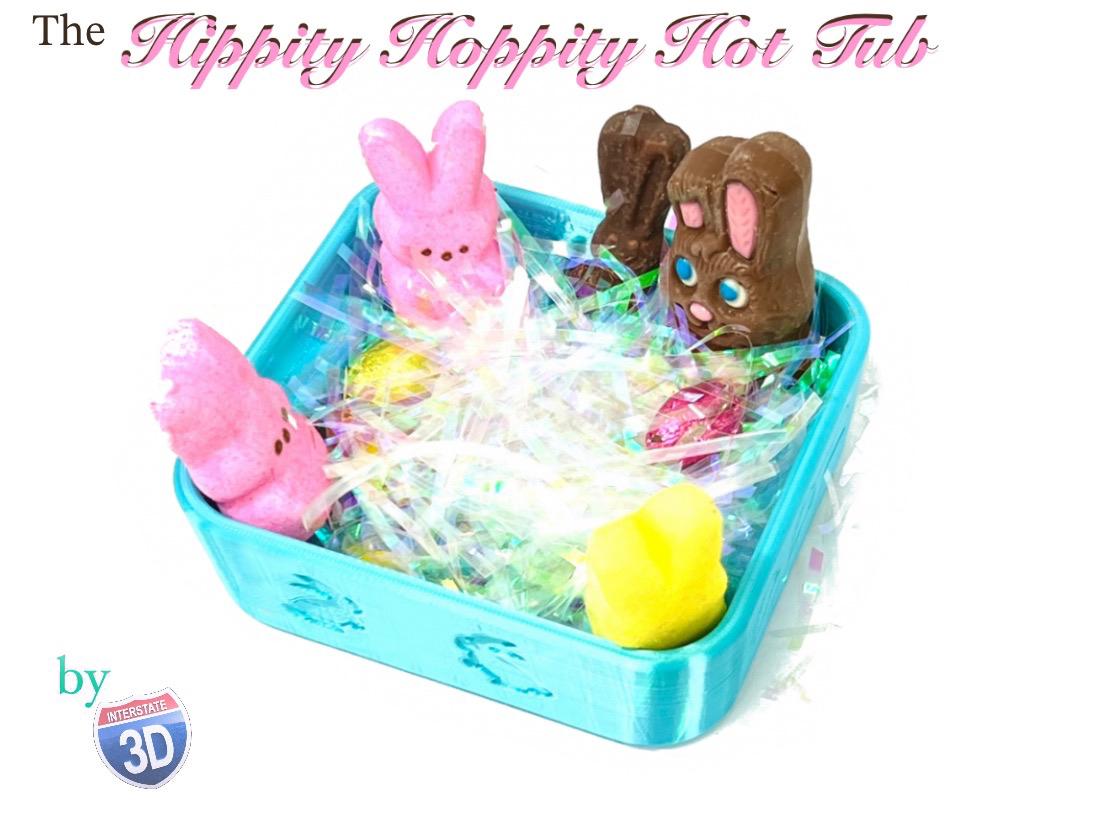 The Hippity Hoppity Hot Tub 3d model