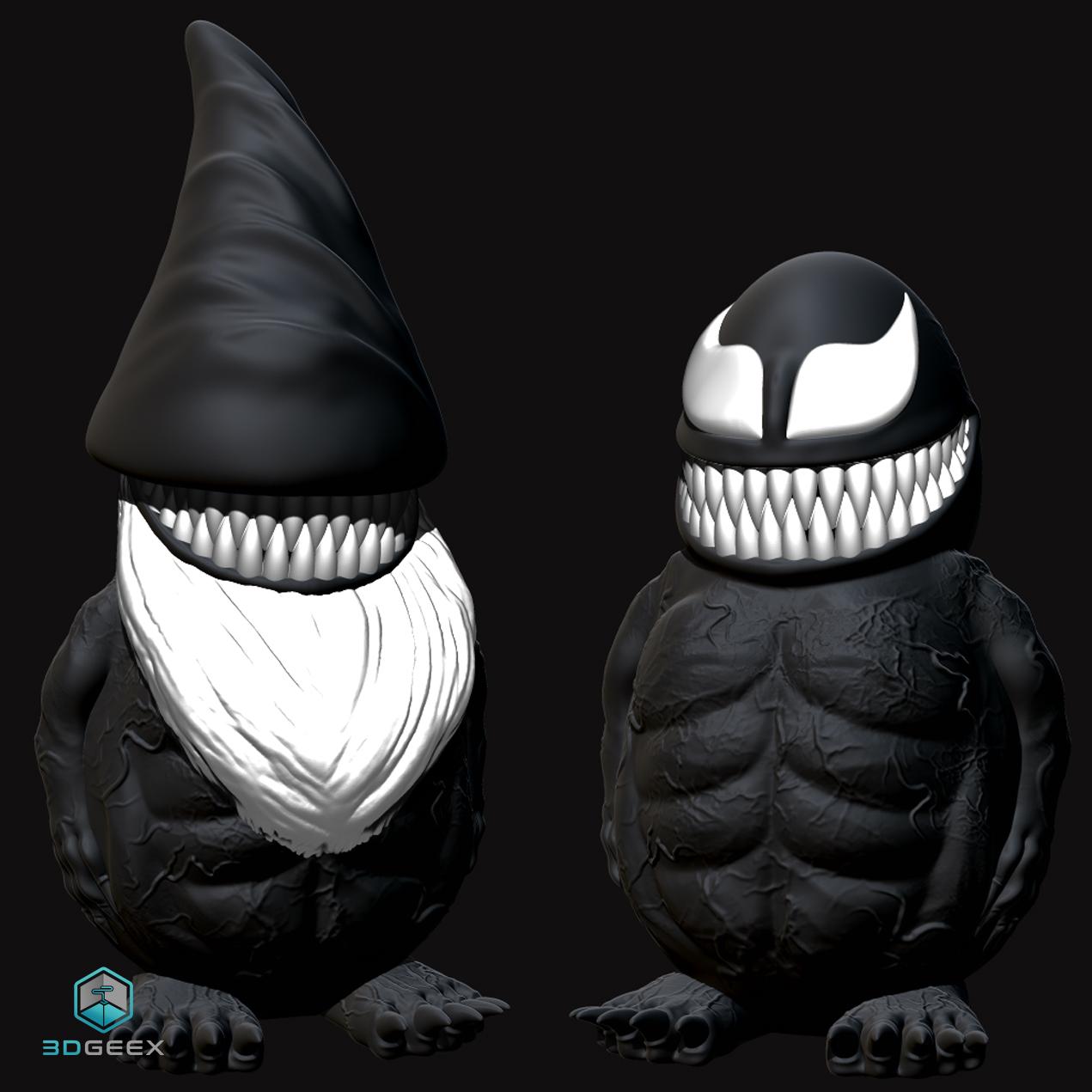 Vnome - Venom Gnome 3d model