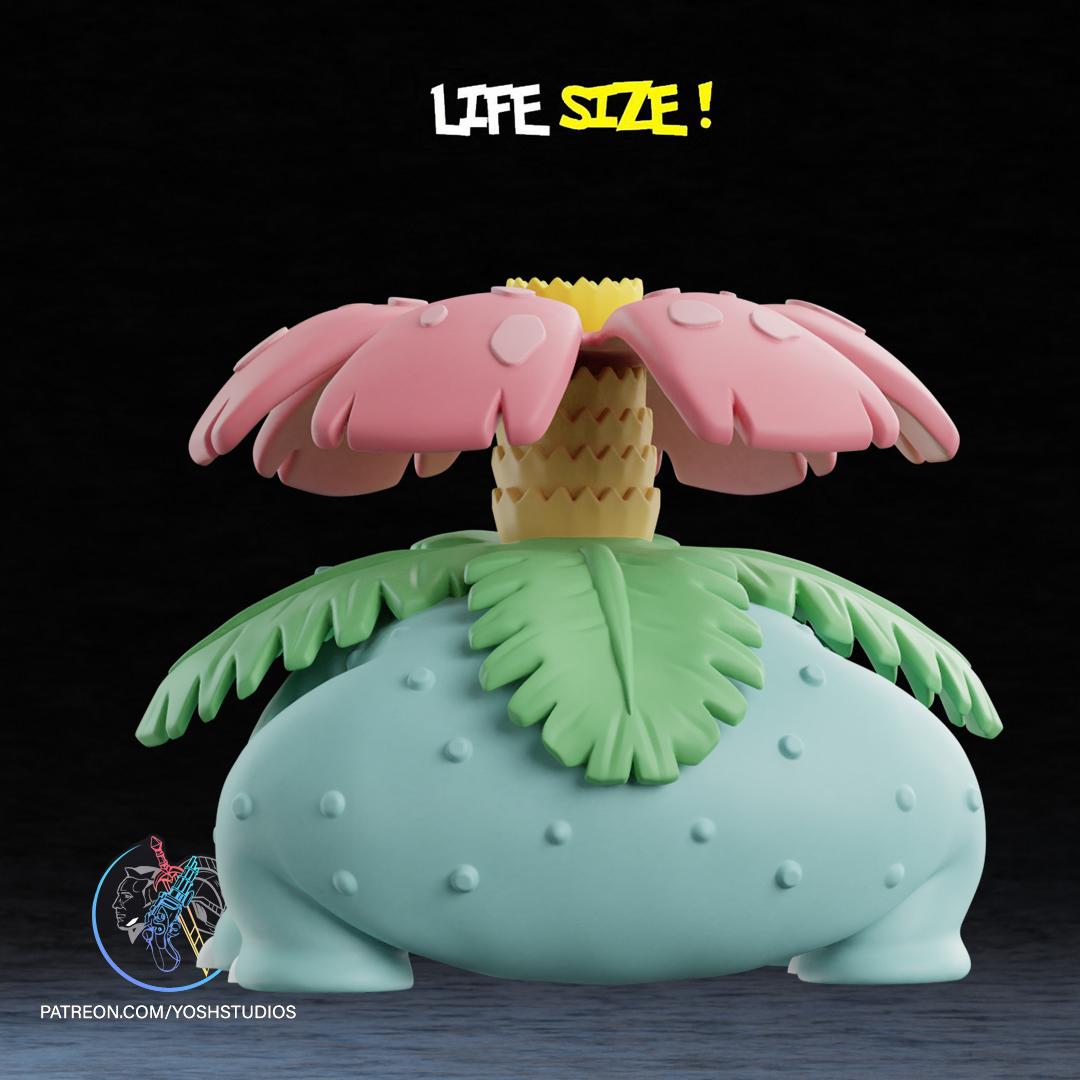Life Sized Venosaur 3D Printer File STL 3d model