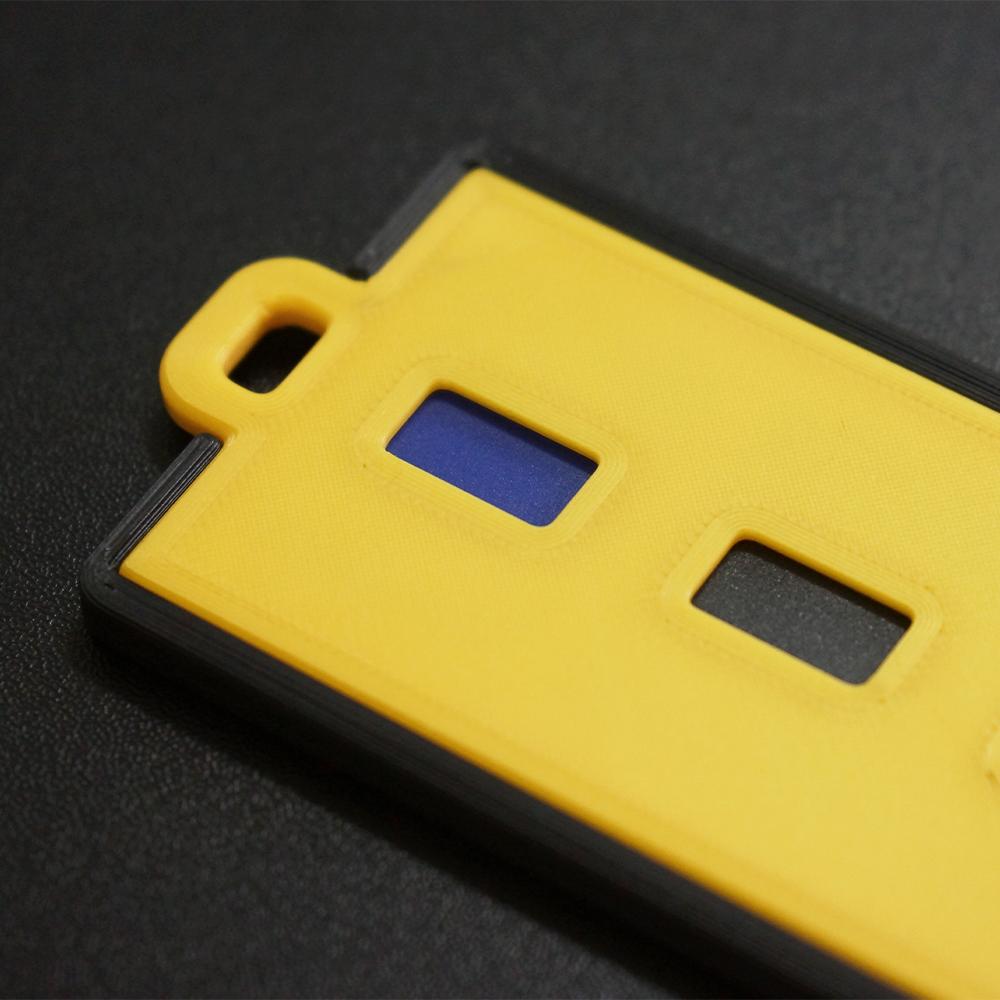 Minimalistic Card-sized SD Card Holder 3d model
