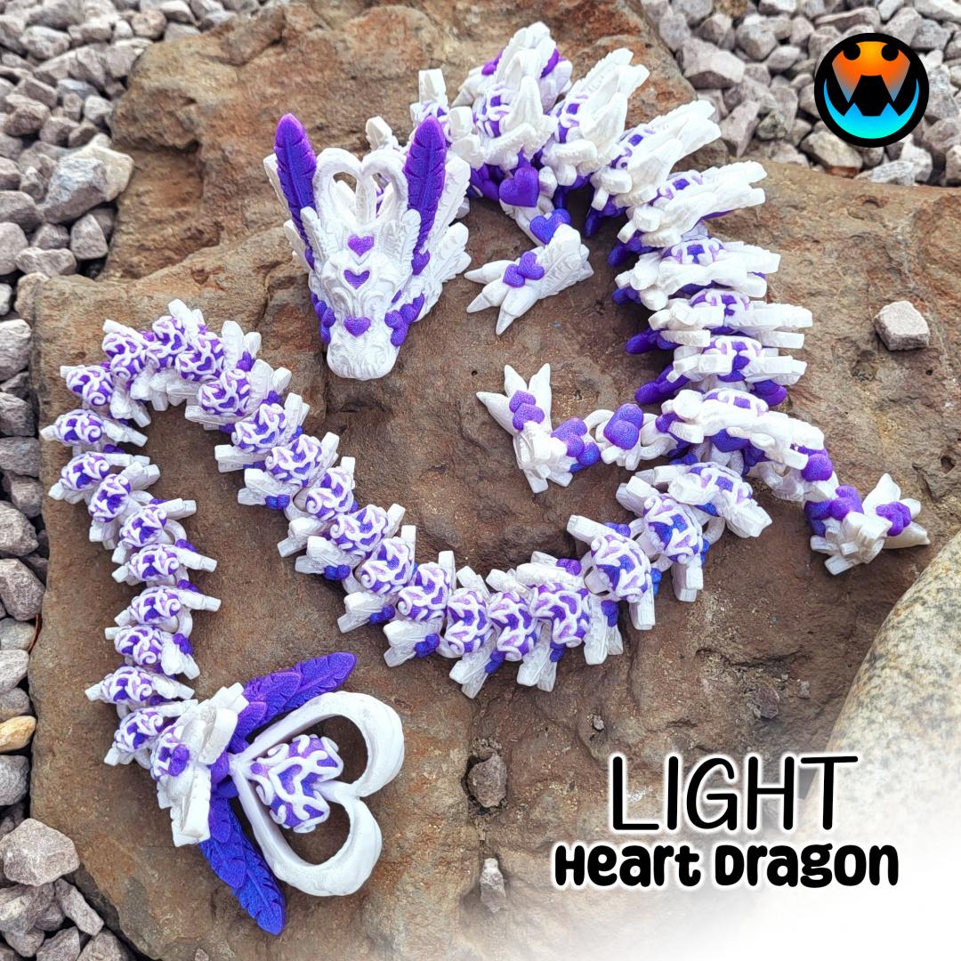 Light Heart Dragon 3d model