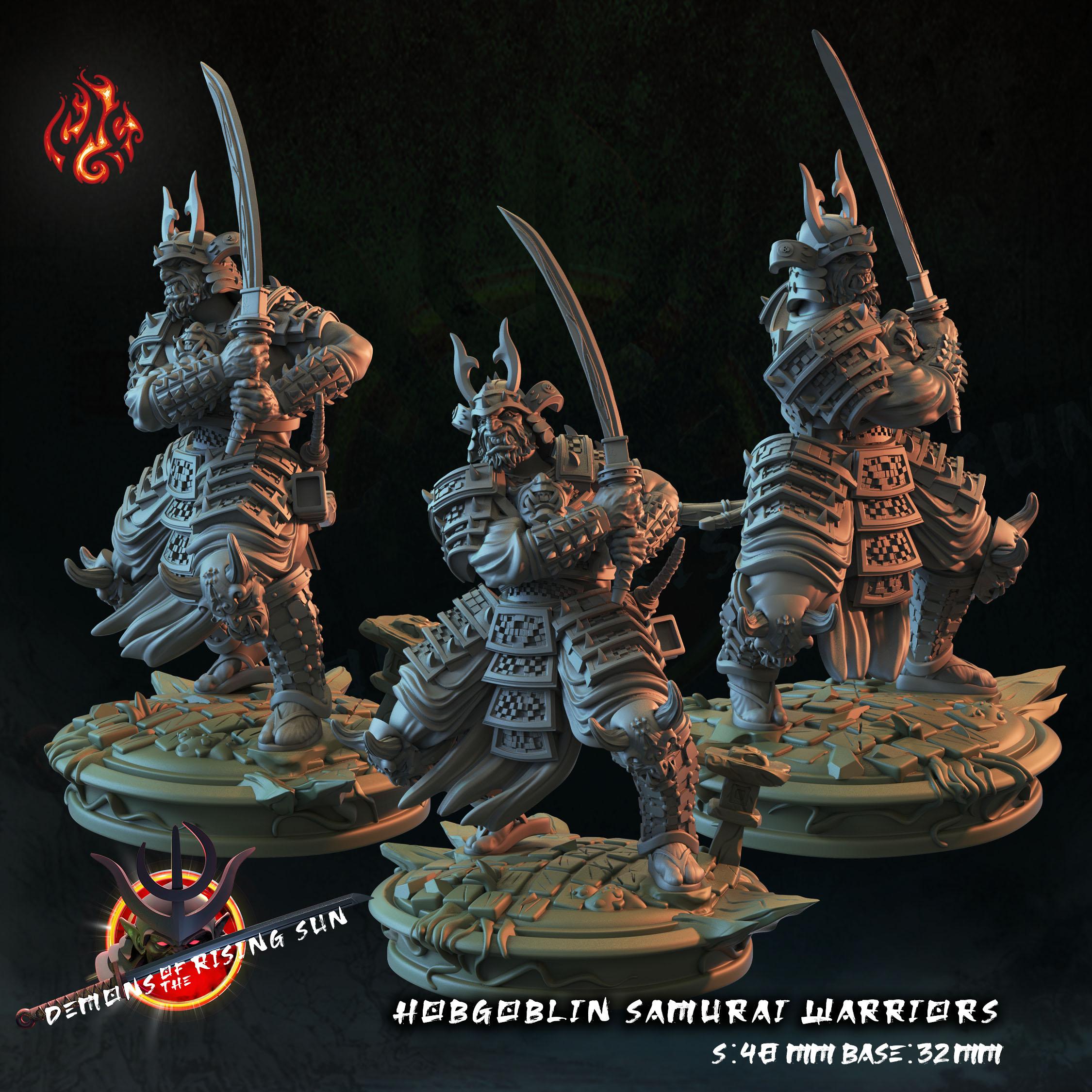 Hobgoblin Samurai Warriors 3d model
