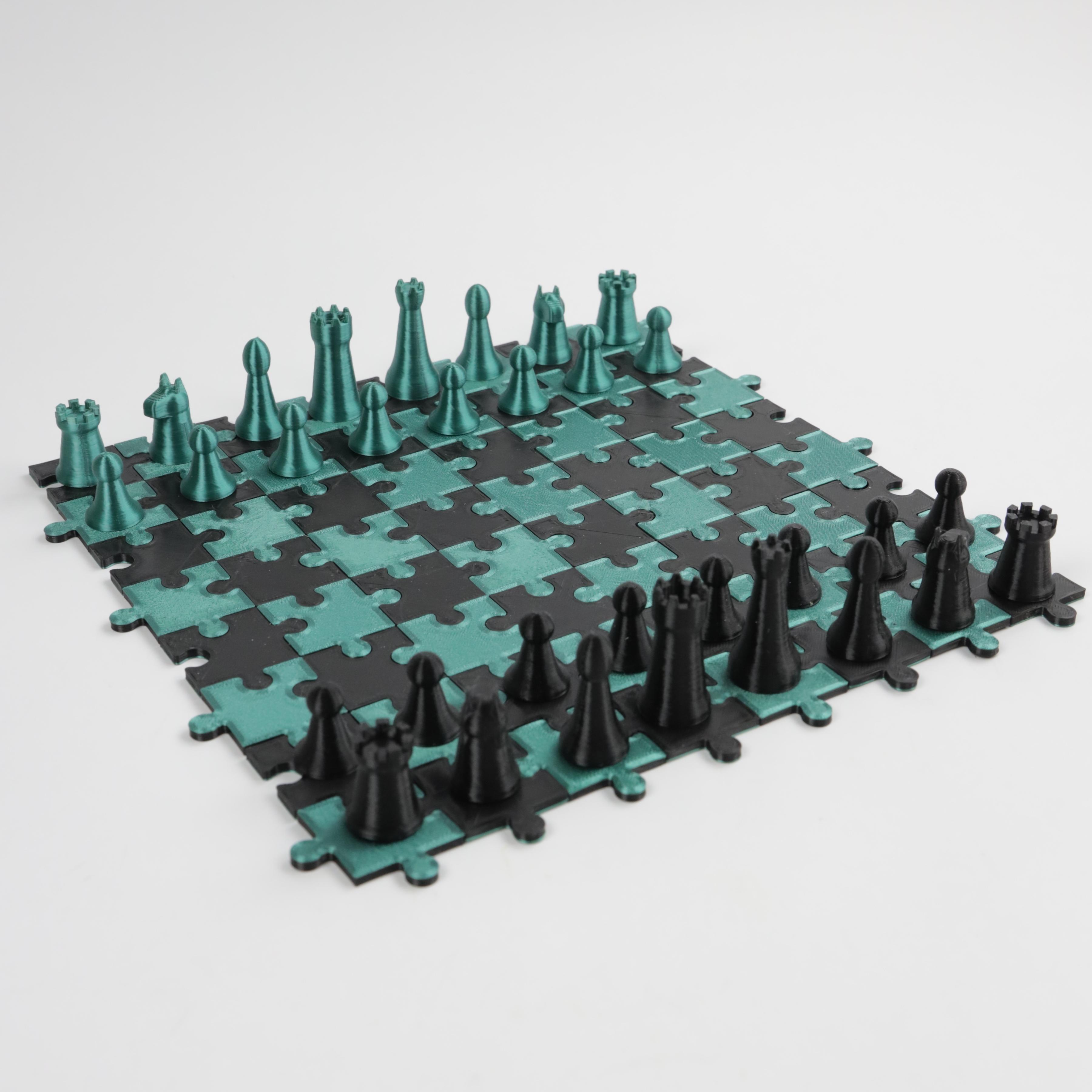 PUZZLE CHESS 3d model