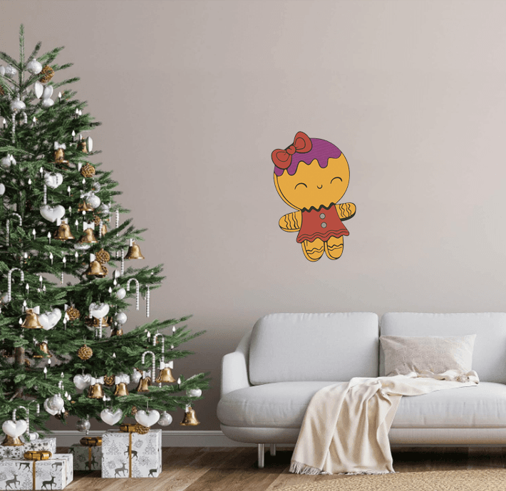 Christmas Pack: Gingerbread IV 3d model