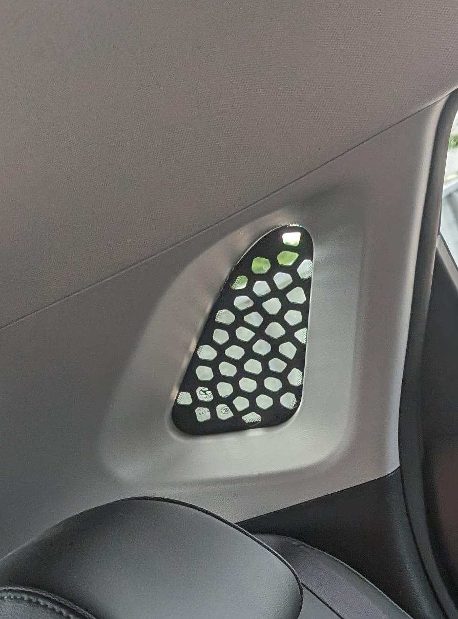 Hyundai Kona mini window insert 3d model