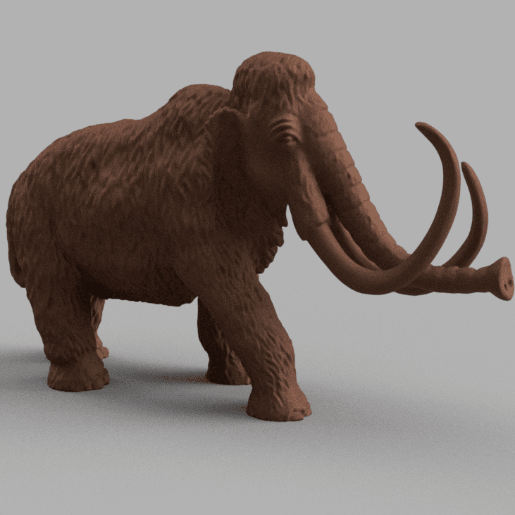 mammoth 3d model