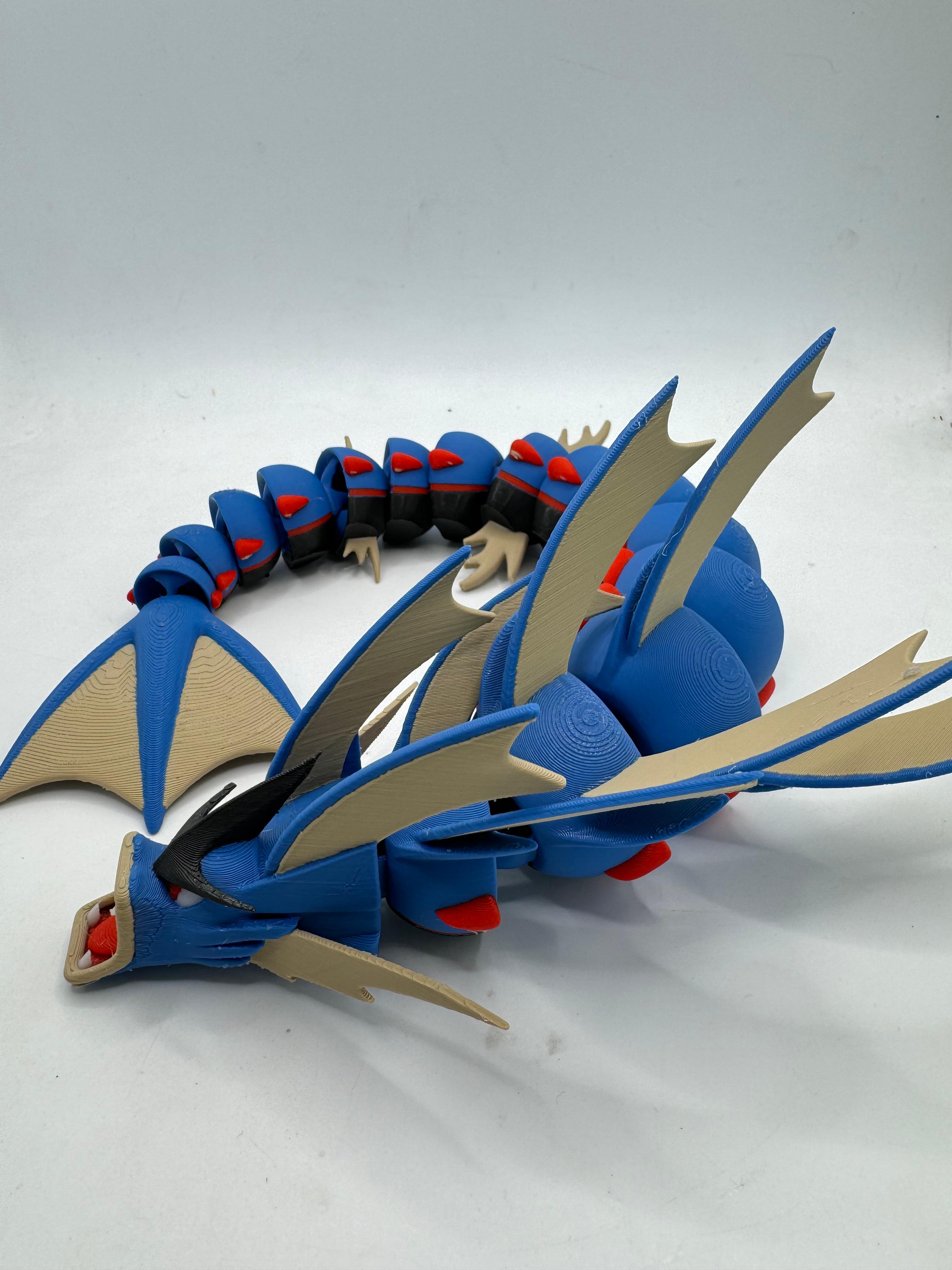 Articulated Pokémon - Mega Gyarados 3d model