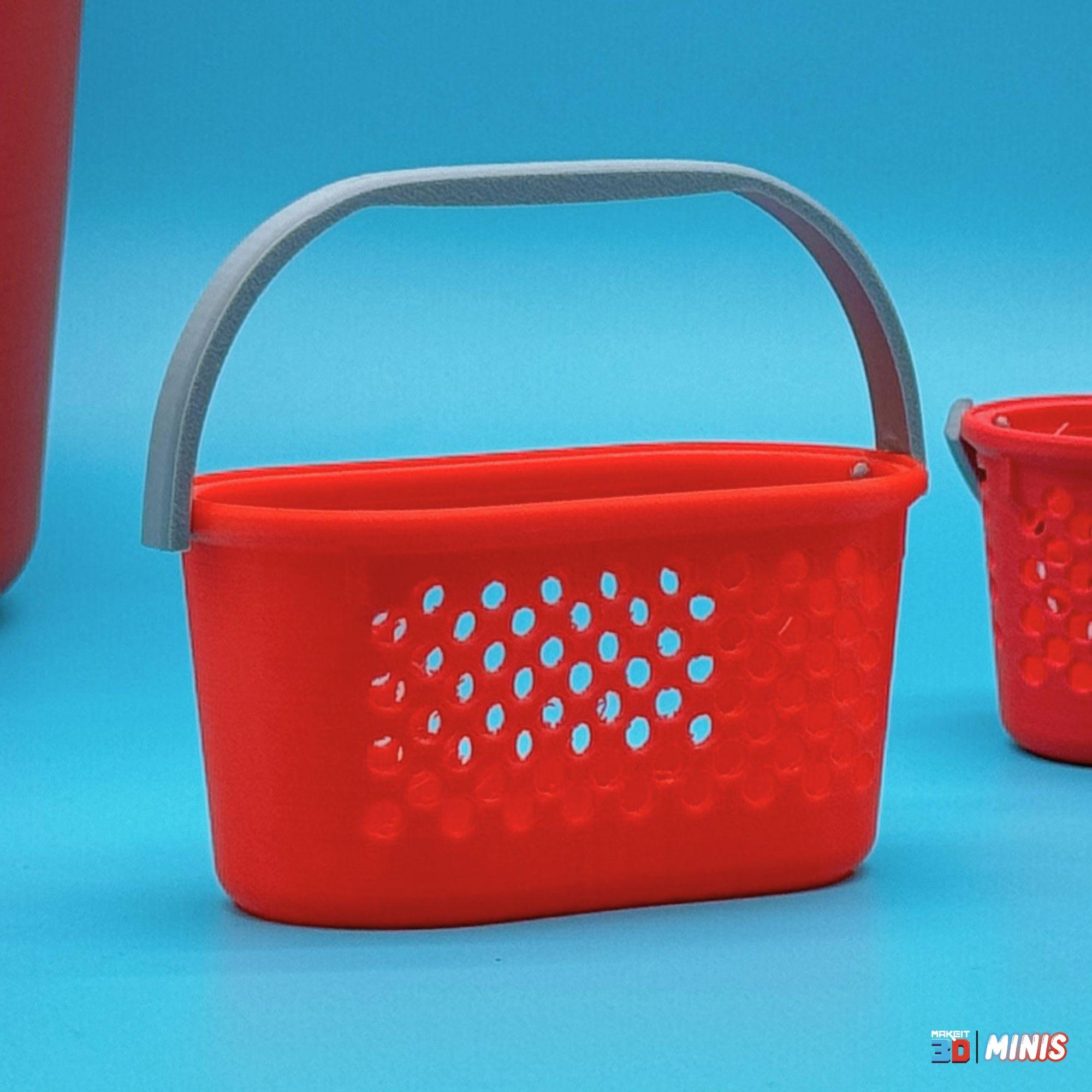 3D Printable Mini Basket STL Files 3d model