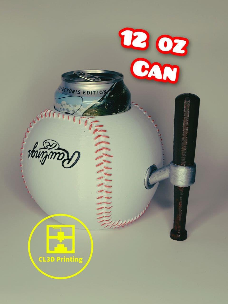 Baseball Koozie 3d model