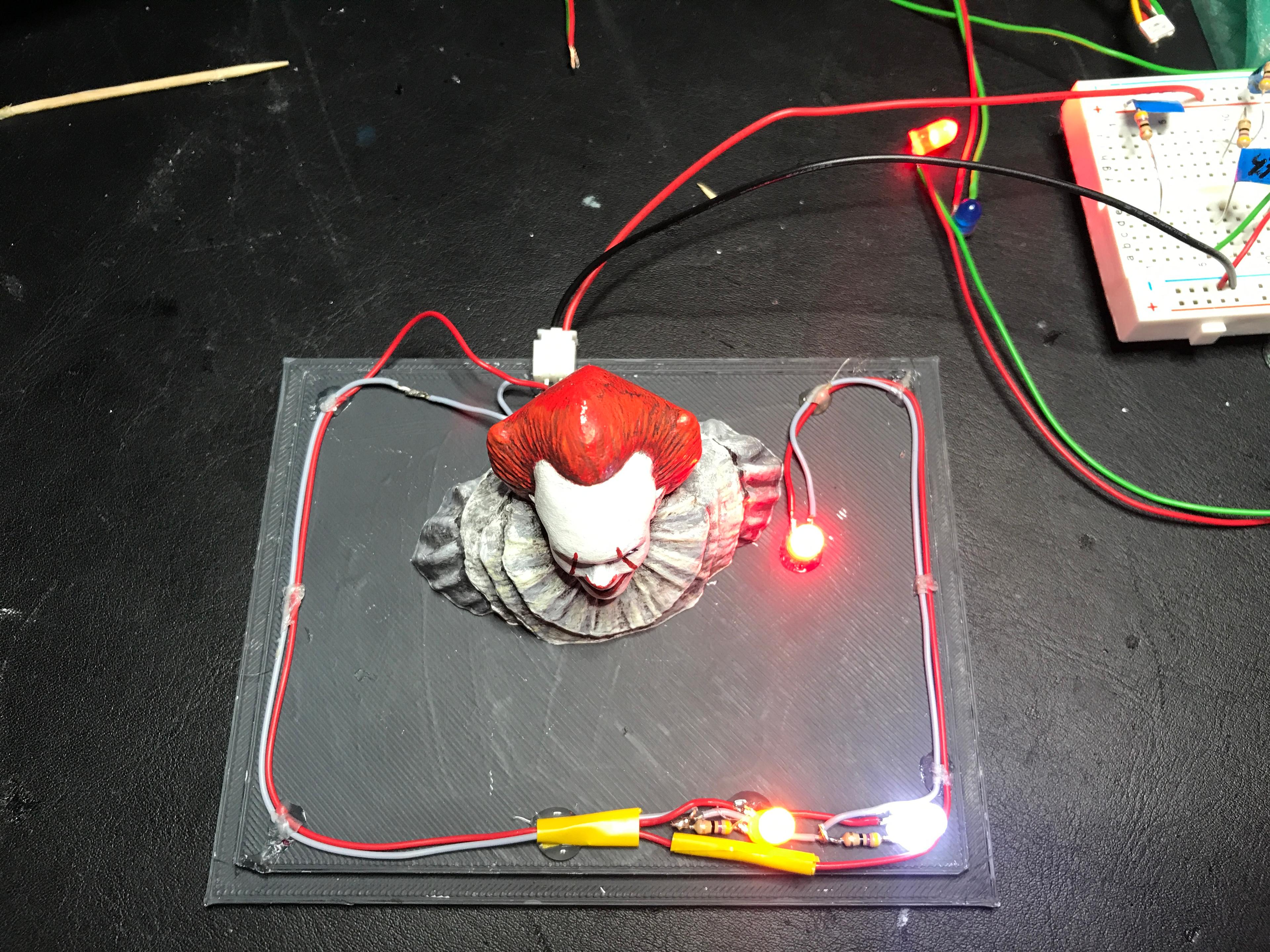 Pennywise Night Light 3d model