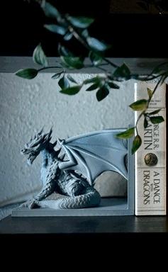 Dragon bookends 3d model