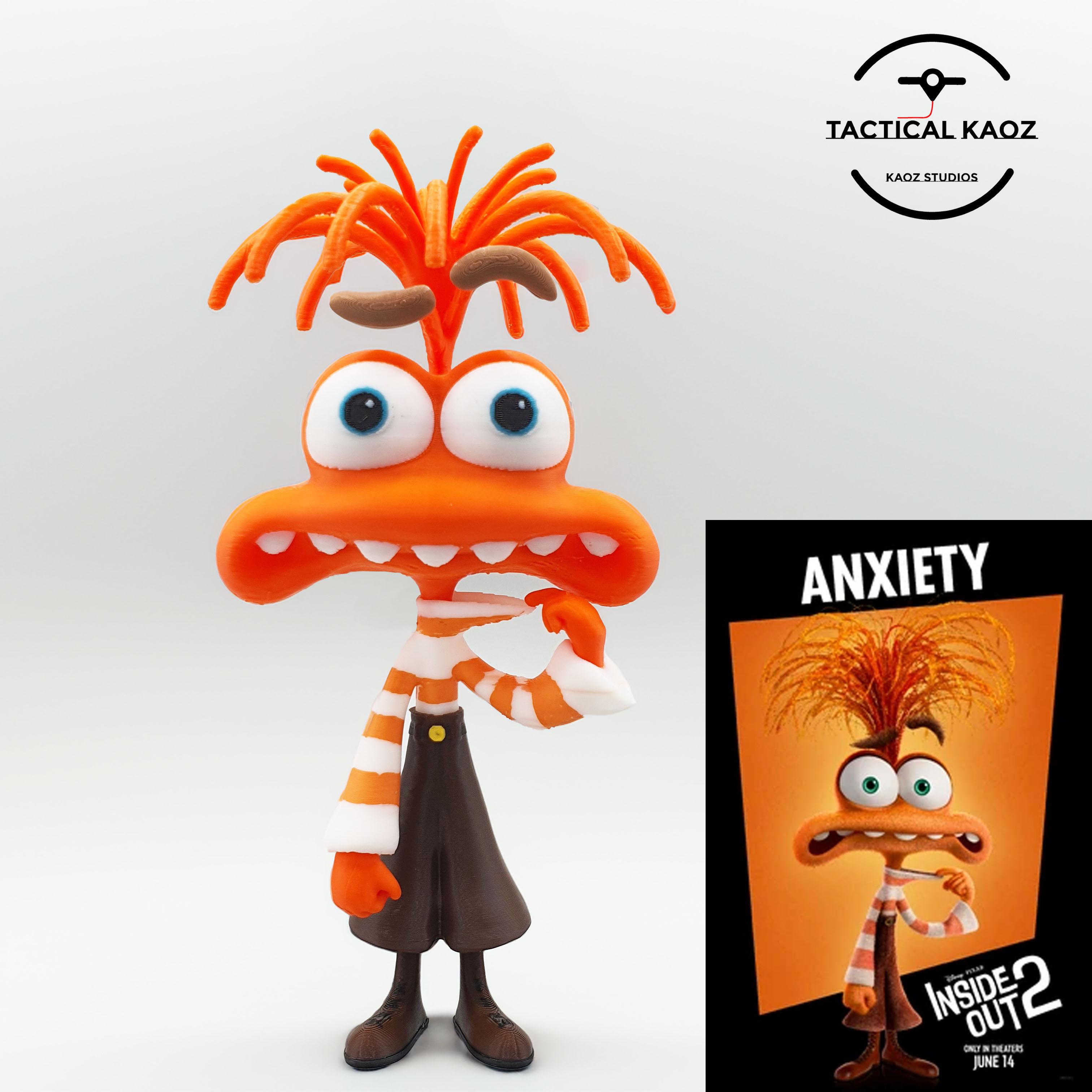 Anxiety Character Model from Inside Out 2 3d model