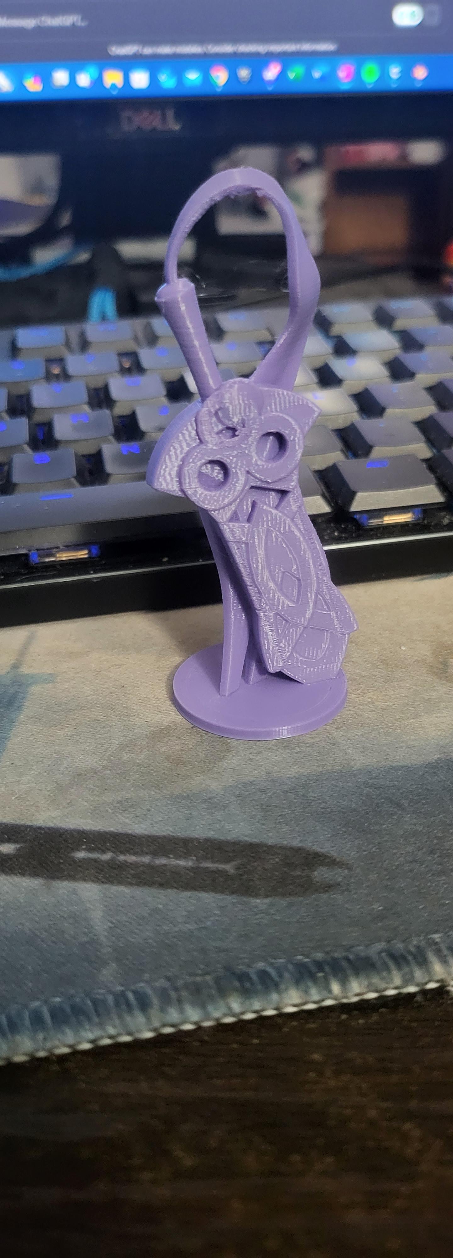 Honedge 25mm Miniature - Pokemon Miniature for TTRPGs 3d model