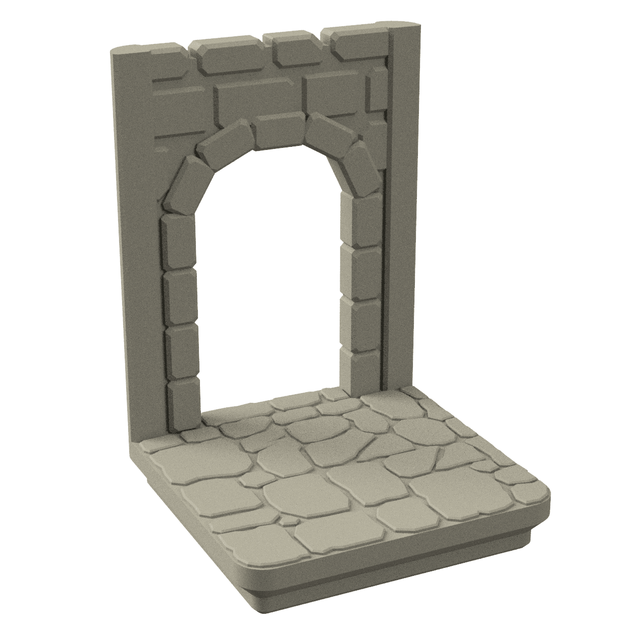 Gridfinity Dungeon Kit for Tabletop RPGs - Modular Building System 3d model
