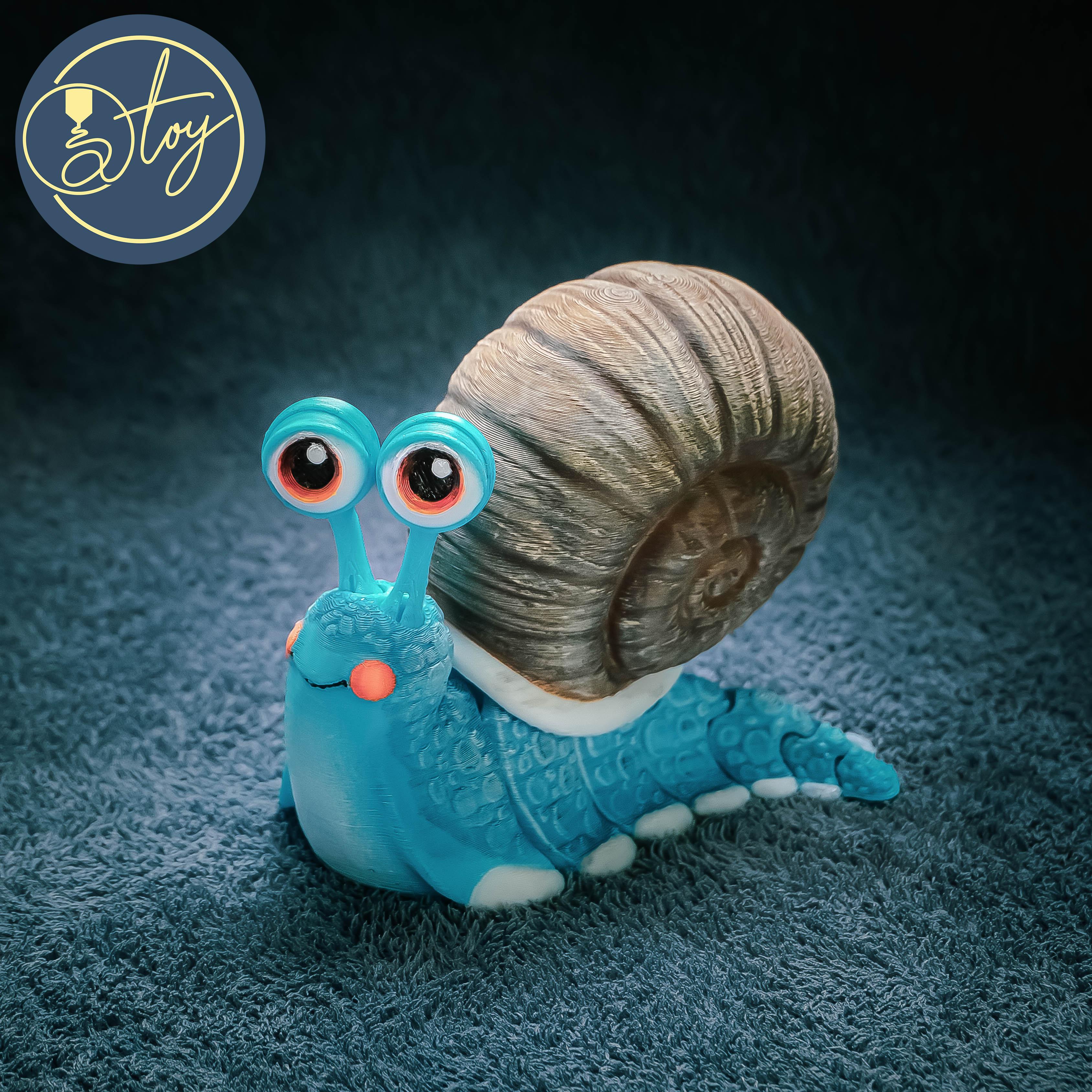 Kio The snail 3d model
